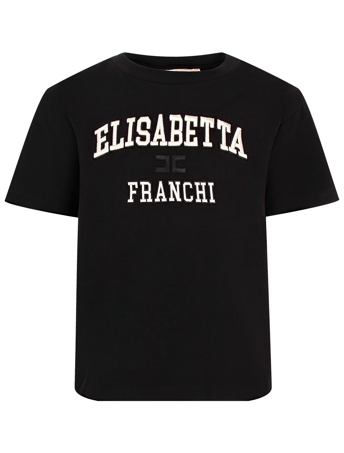 Чёрная футболка с логотипом