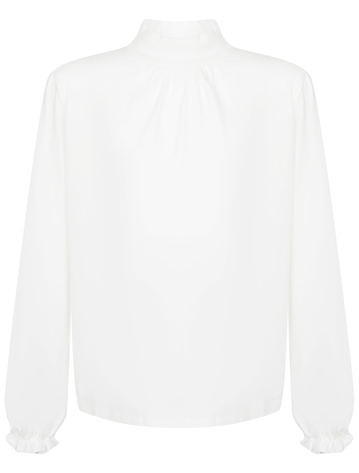 Кремовая водолазка из вискозы