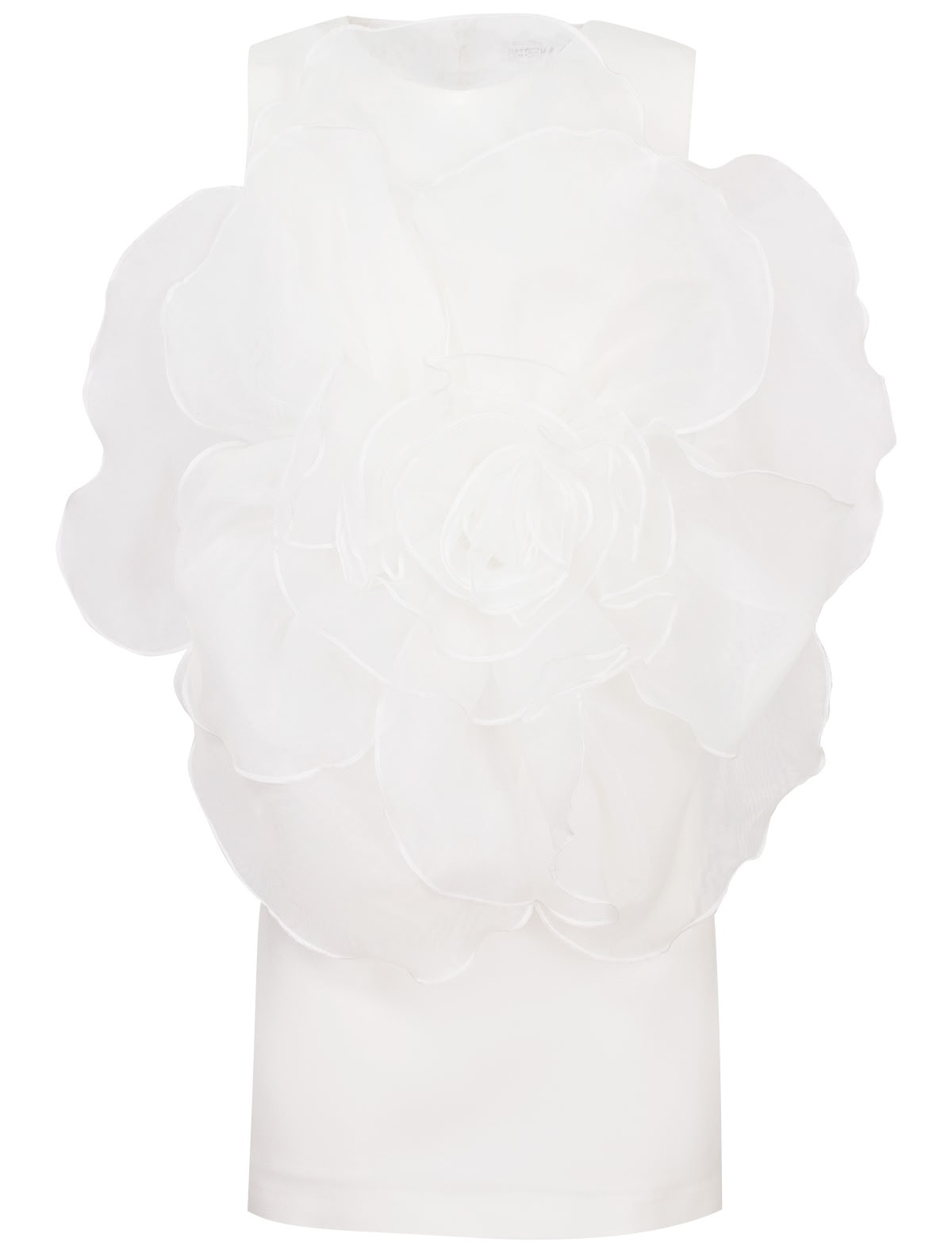 Платье с объёмным цветком