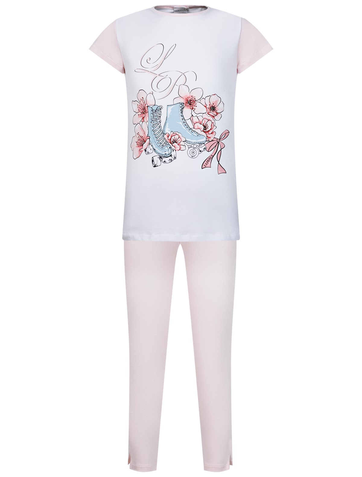 Пижама с принтом "Роликовые коньки"