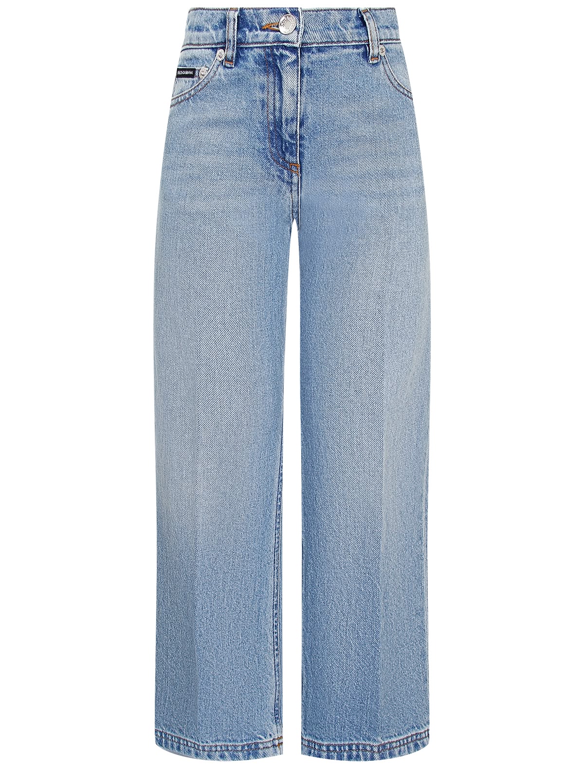 Джинсы прямого кроя