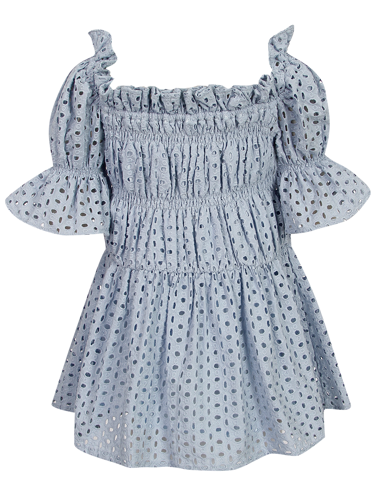 Платье Lapin House 2566785, цвет голубой, размер 7 1054709372158 - фото 3