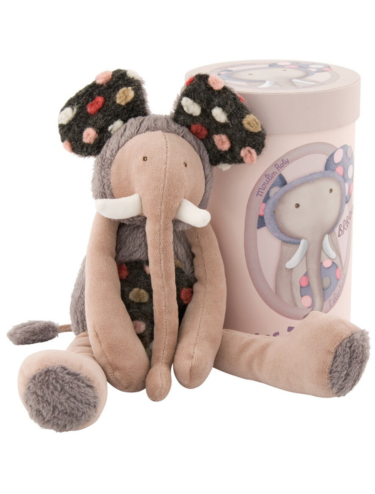 

Игрушка мягкая Moulin Roty, Серый, 2135450