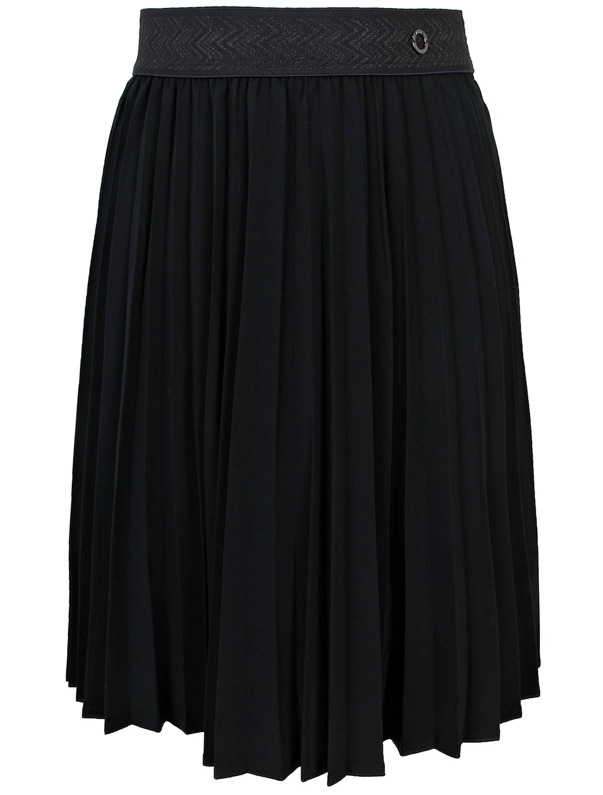 Юбка плиссе глубокого синего цвета