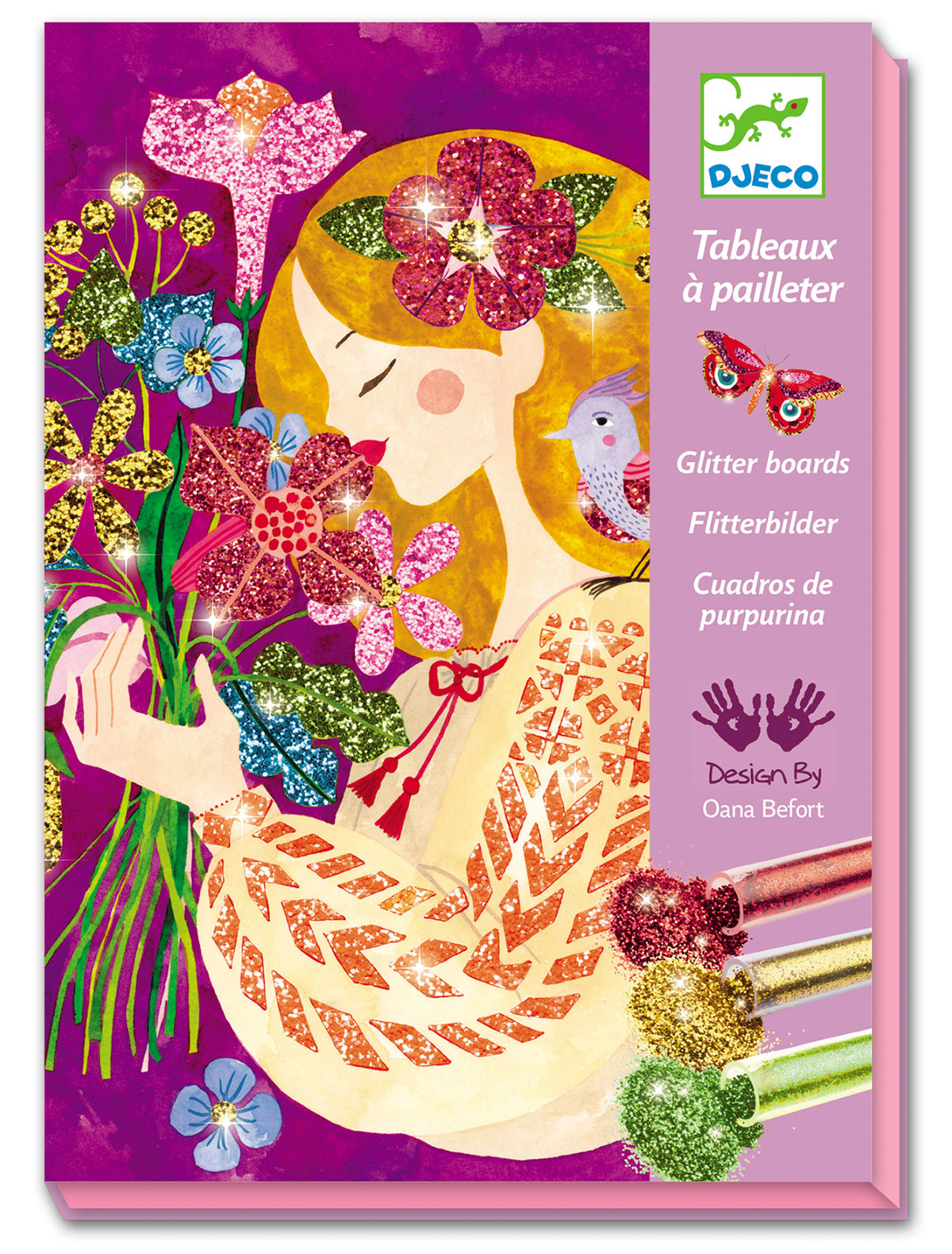 Набор для творчества "Аромат цветов" с блёстками