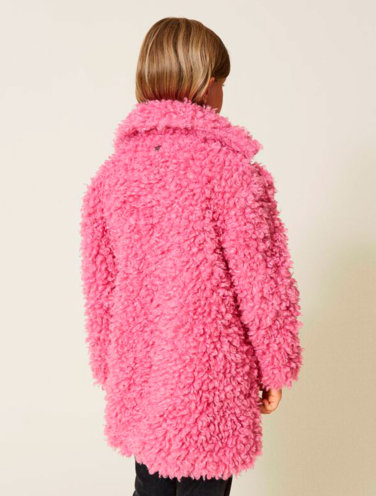 Пальто TWINSET 2339600, цвет розовый, размер 9 1124509180663 - фото 6