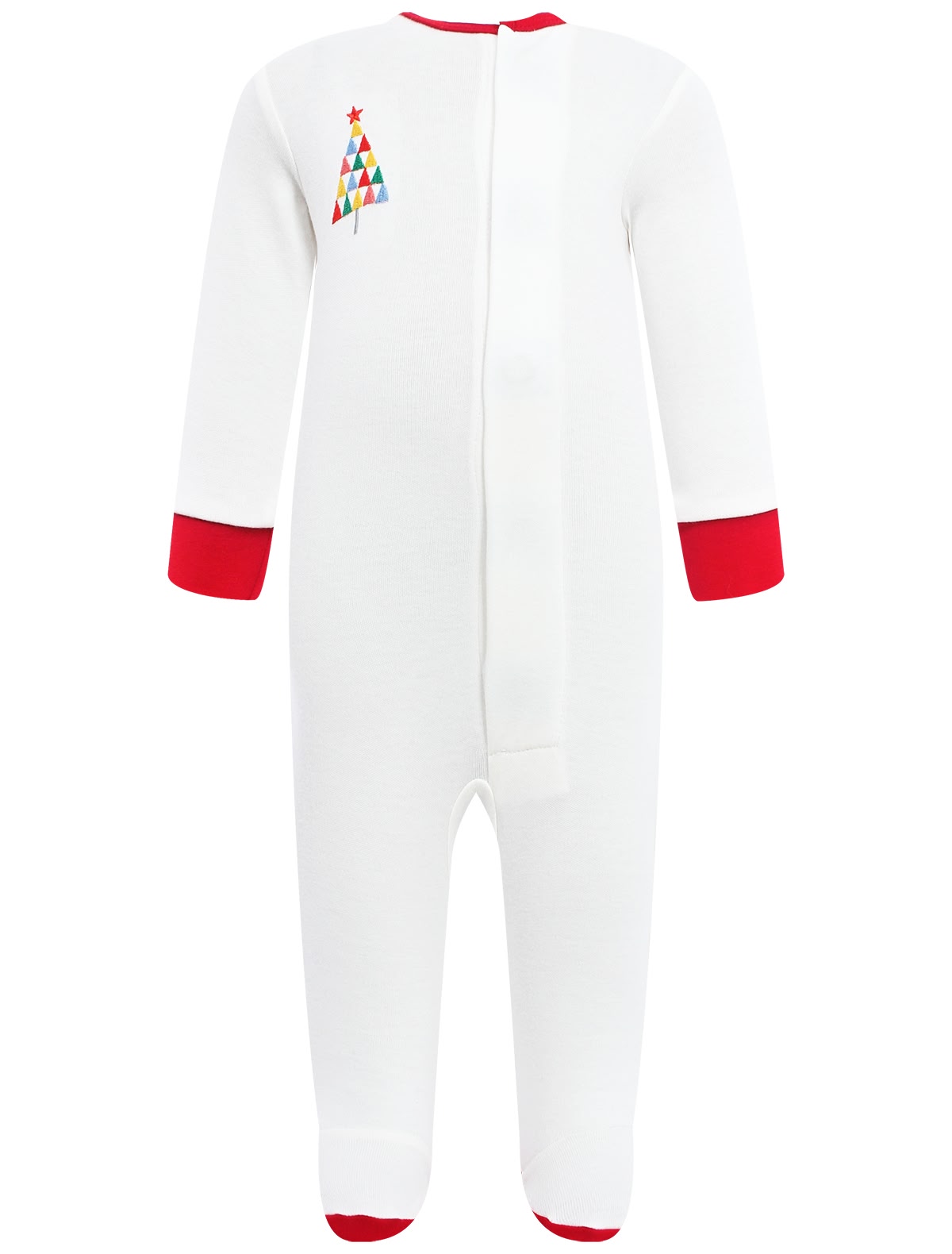 Комбинезон с вышитой елочкой