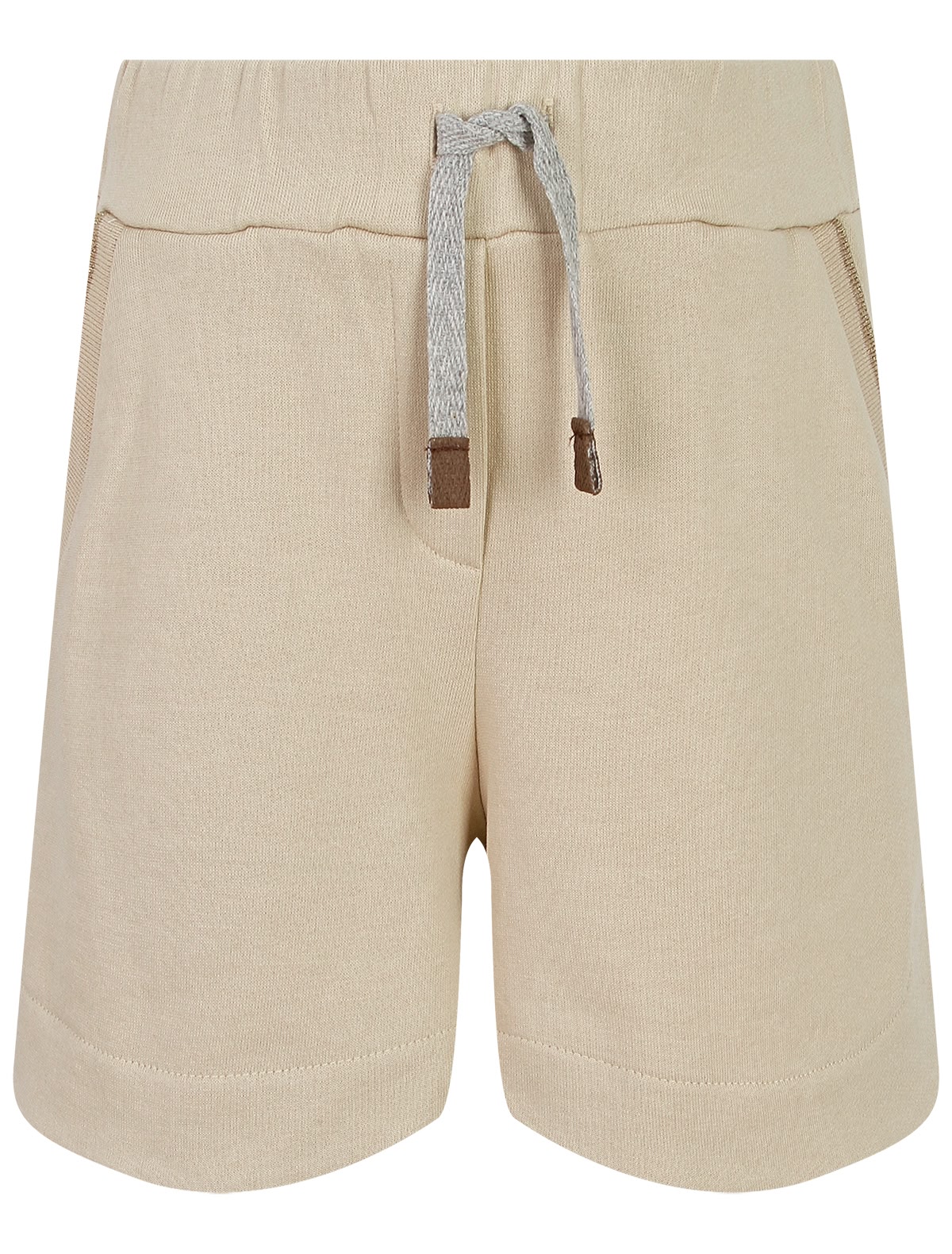 Кремовые шорты из хлопка