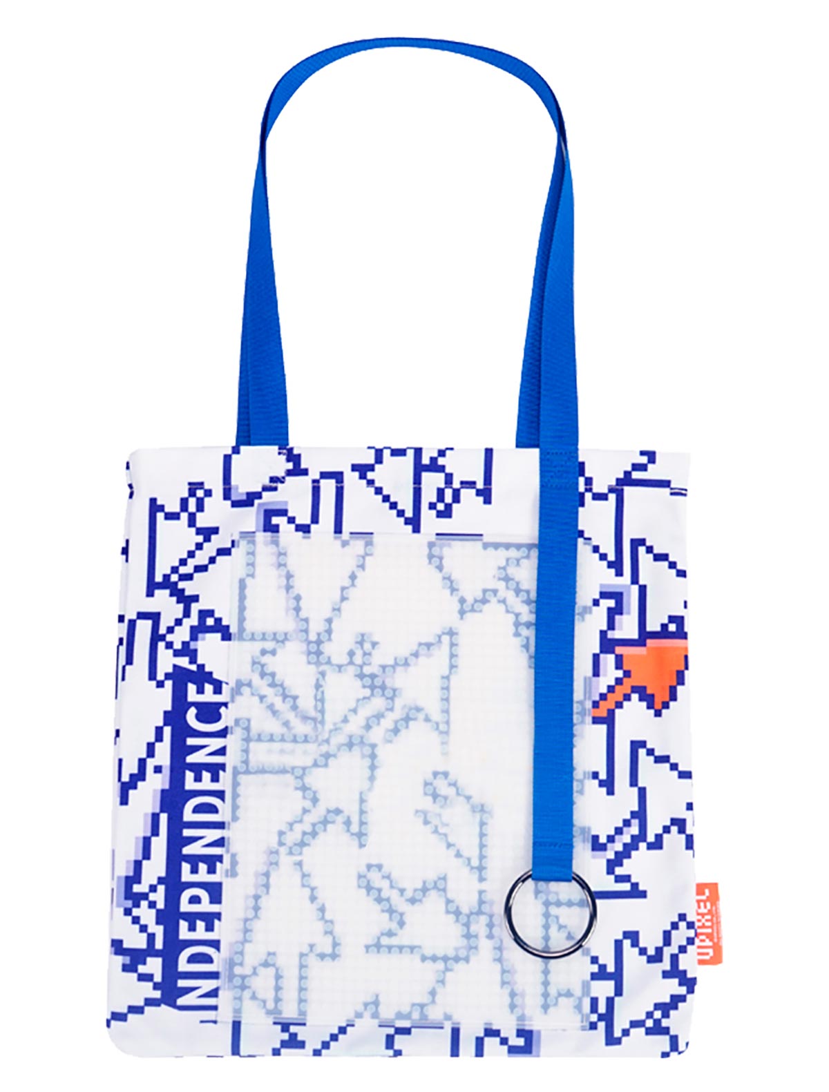 Сумка шоппер пиксельная