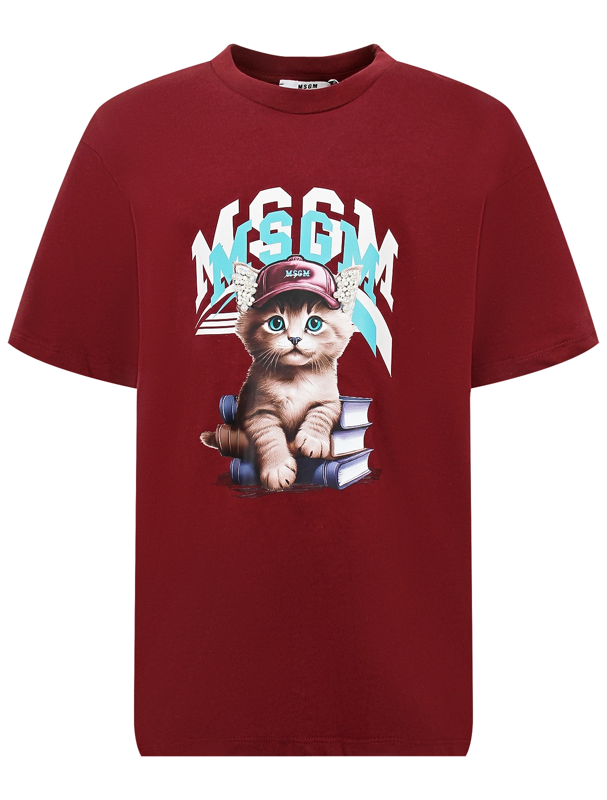 

Футболка MSGM, Красный, 2893631