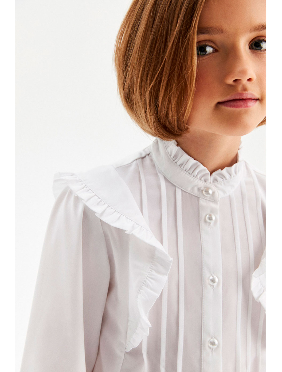 Блуза SILVER SPOON 2463066, цвет белый, размер 6 1034509281126 - фото 5