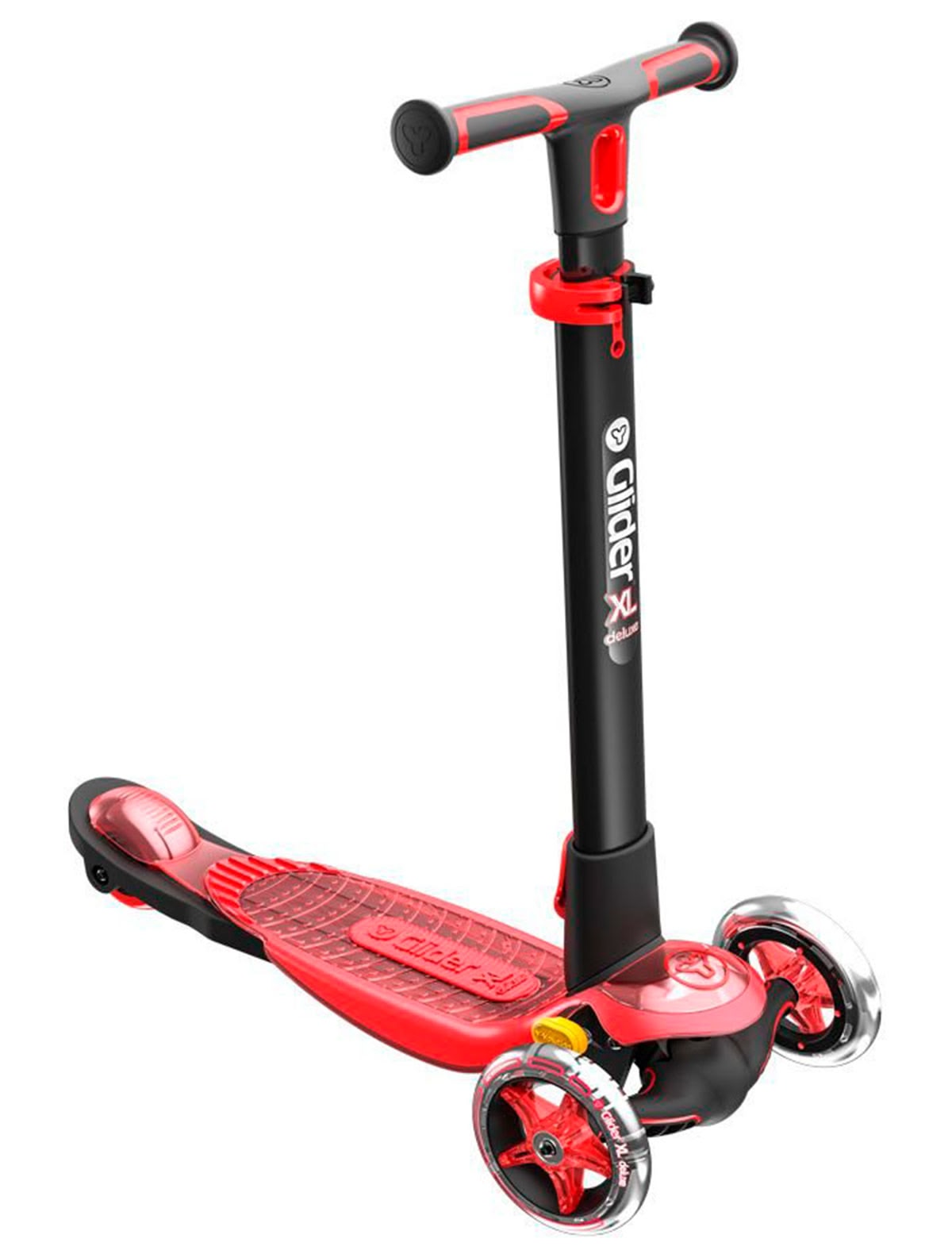 Красный самокат Y Glider XL Deluxe