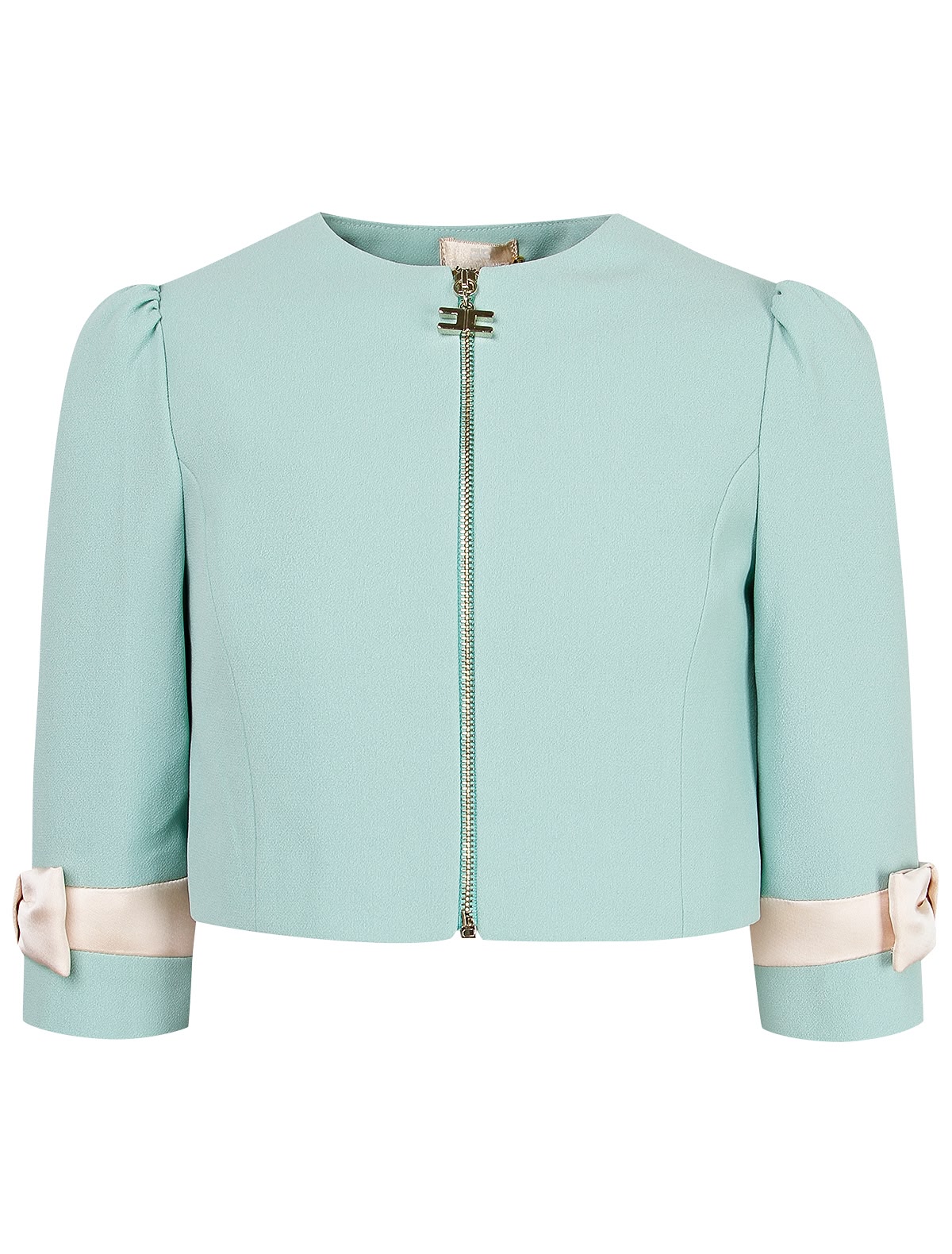 Короткий Жакет пастельного цвета
