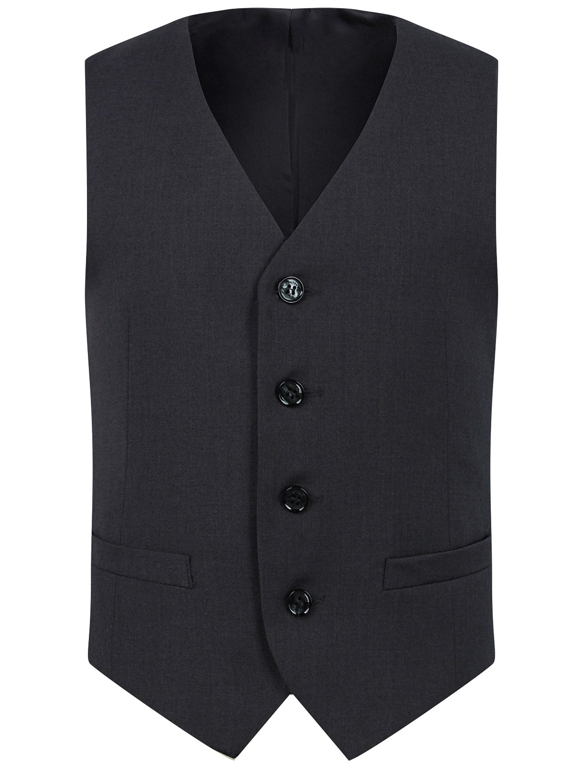 Костюмный жилет серого цвета