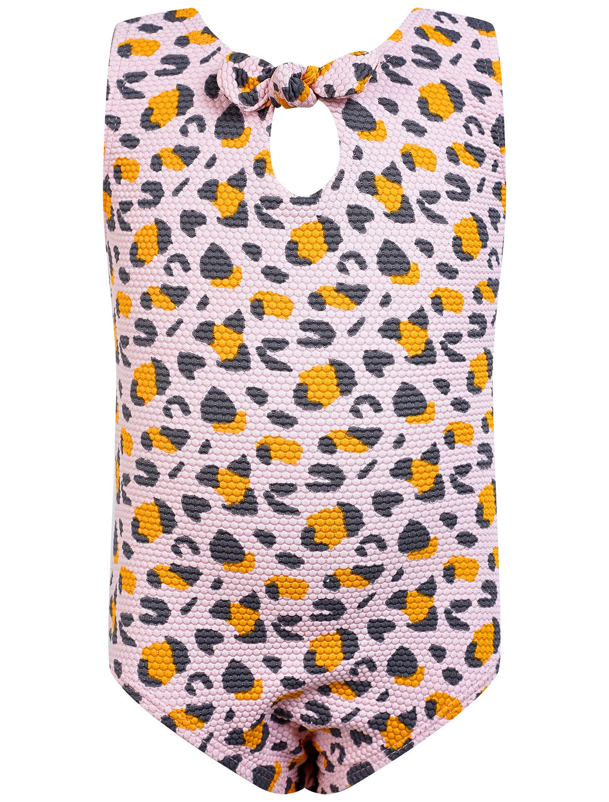 Слитный купальник с леопардовым принтом