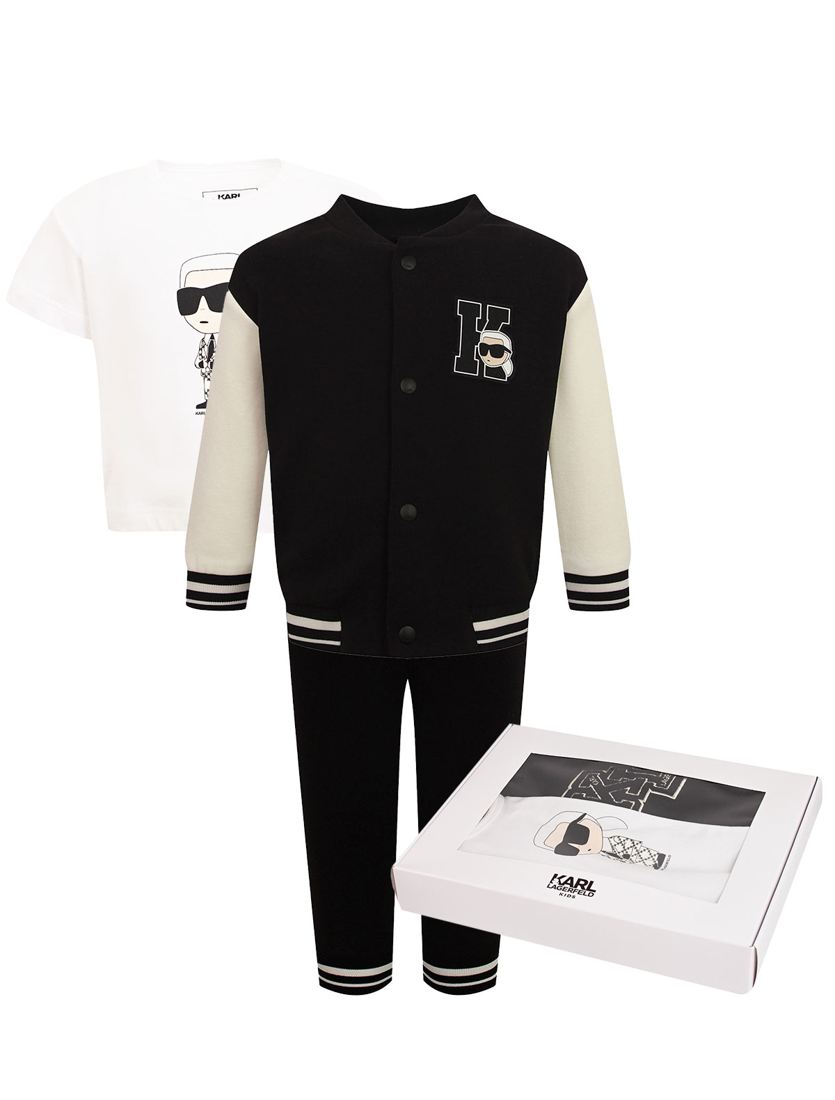 

Комплект из 3 шт. KARL LAGERFELD, Черный, 2683032
