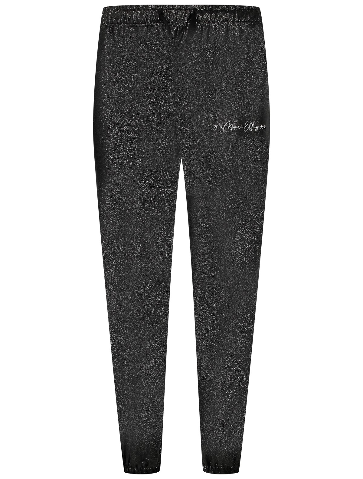 Чёрные блестящие брюки