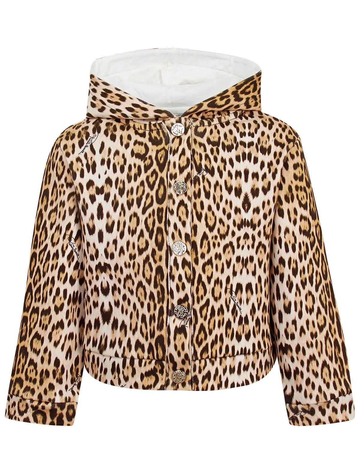 Толстовка с леопардовым принтом