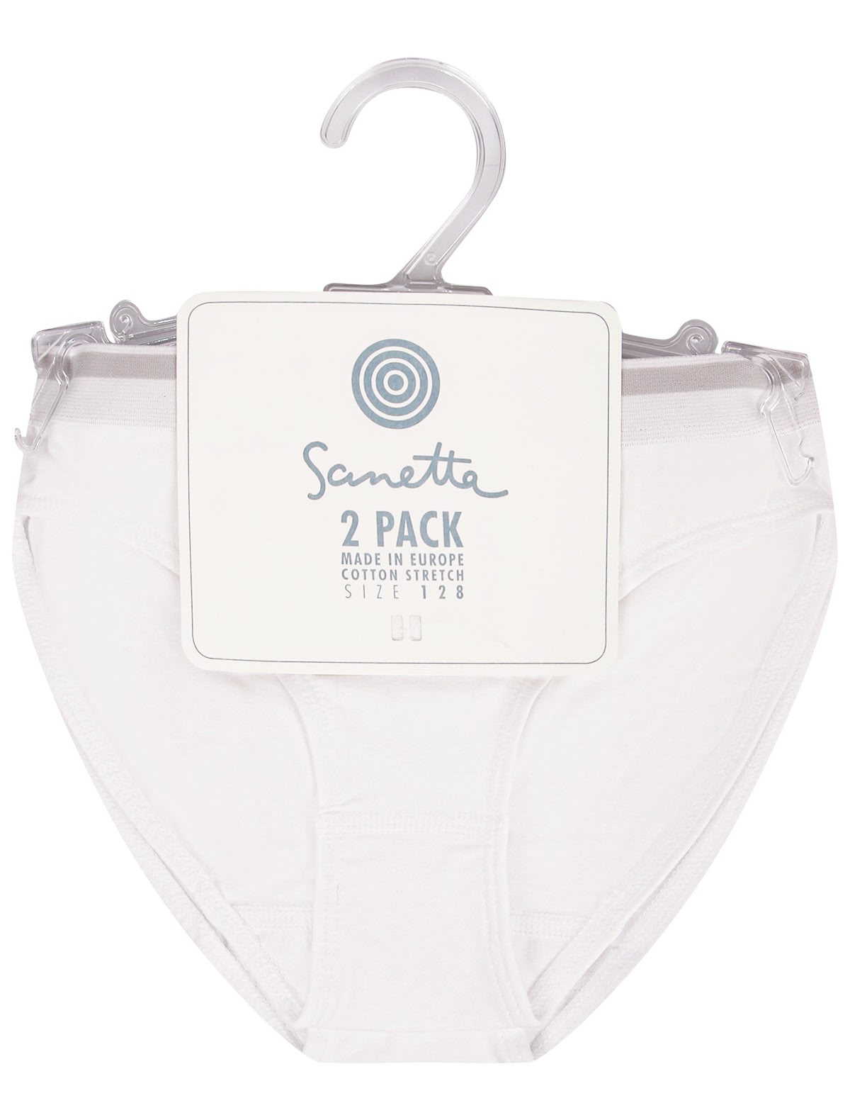 Трусы из эластичного хлопка две штуки