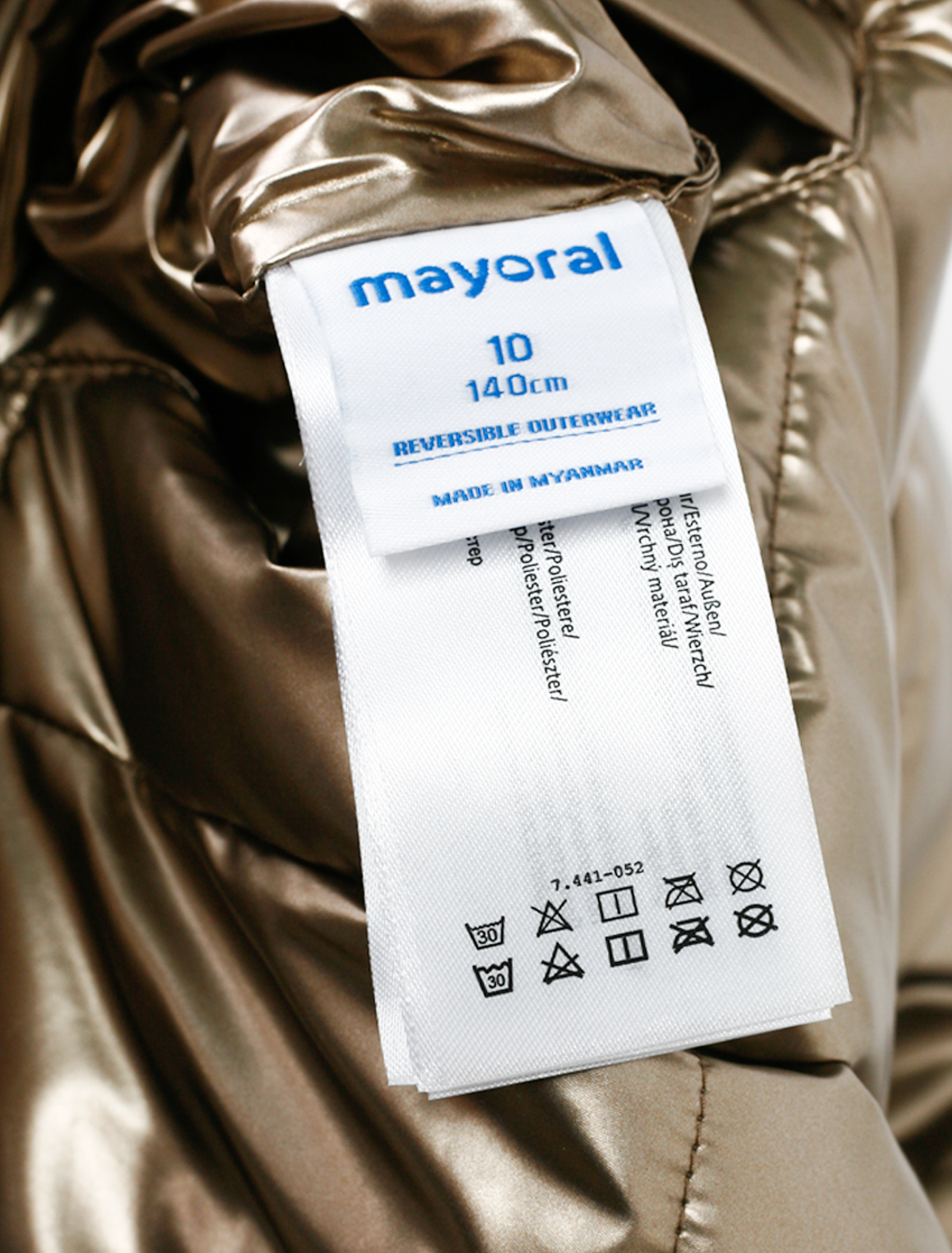Куртка Mayoral 2361046, цвет разноцветный, размер 13 1074509183167 - фото 5