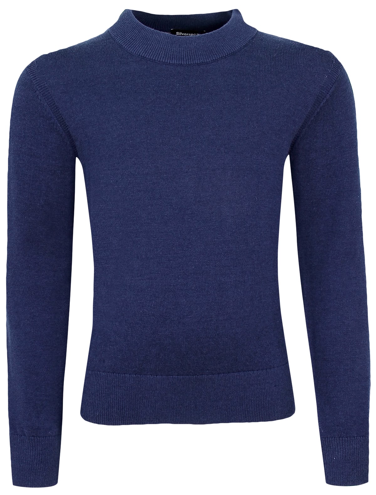 Джемпер оттенка синий деним