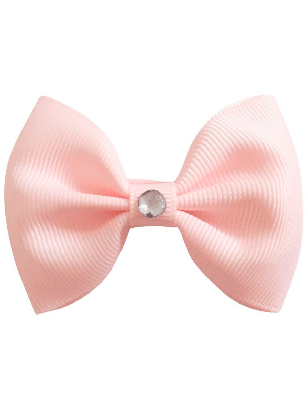 Розовая заколка-зажим