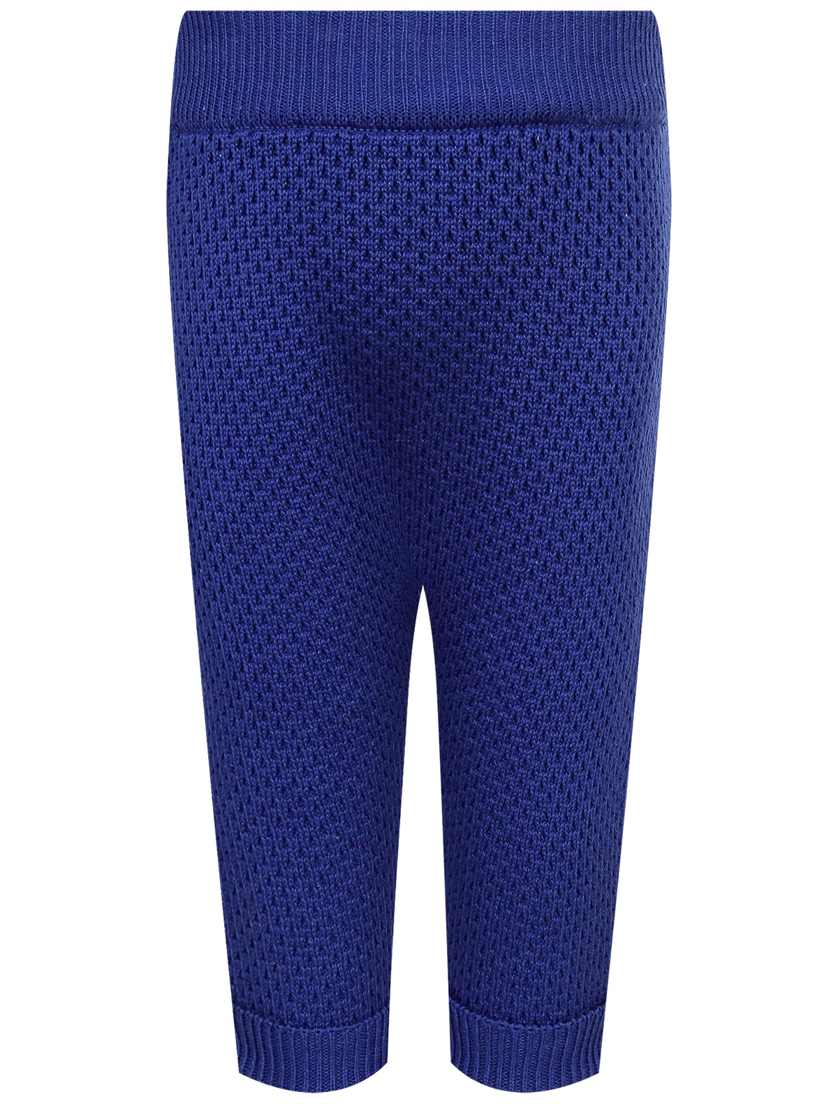 Синие структурные брюки