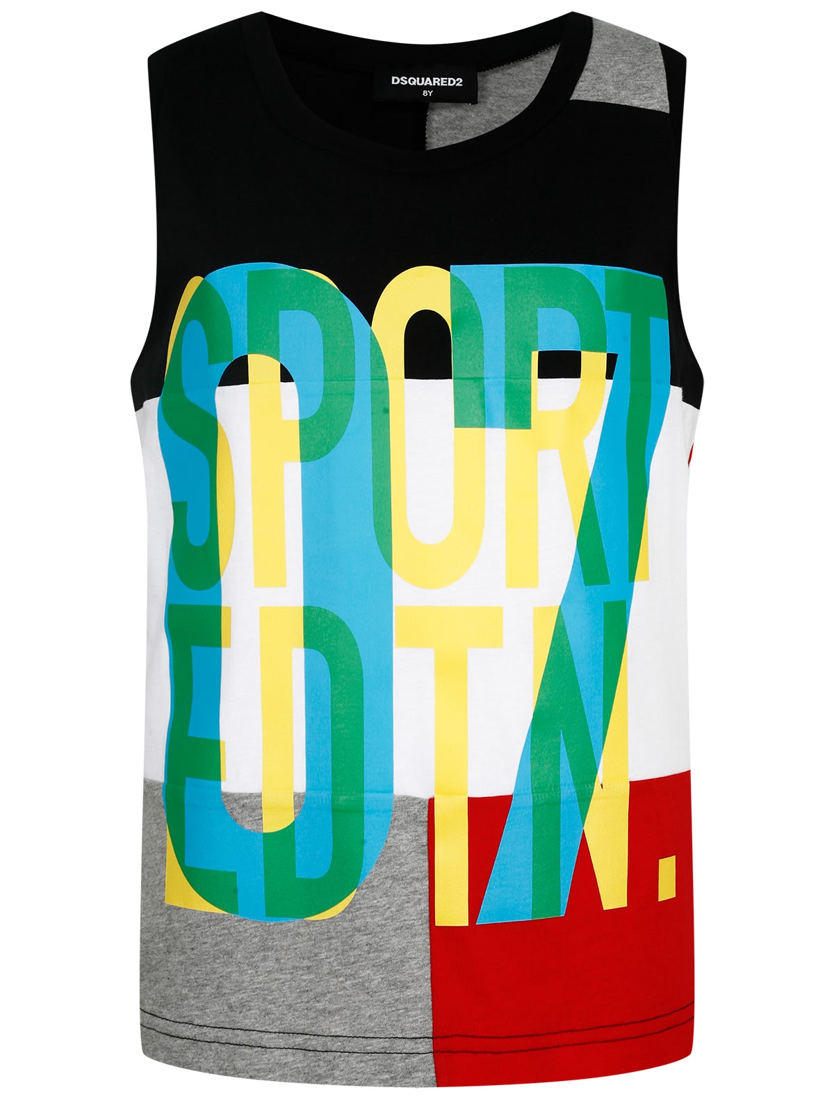 Разноцветная майка