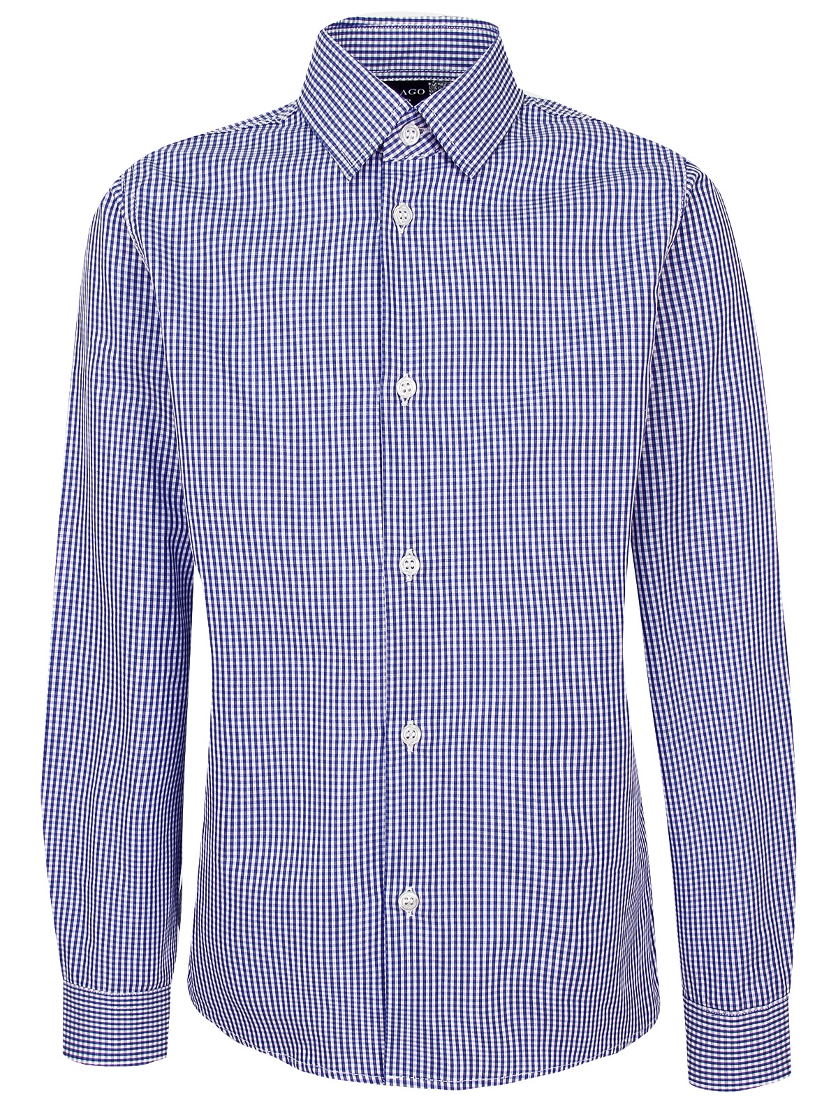 Рубашка в мелкую клетку