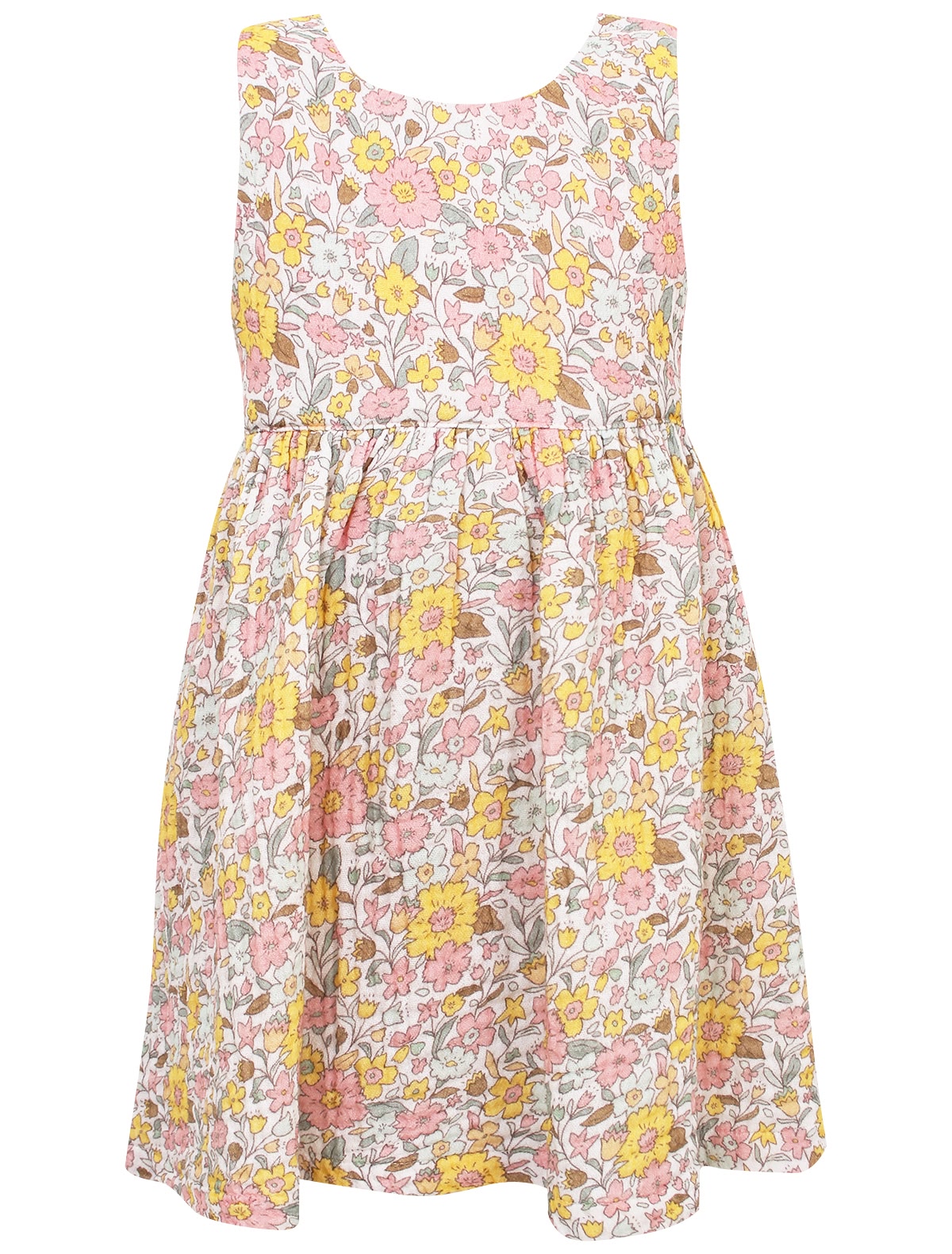 Платье с цветочным принтом