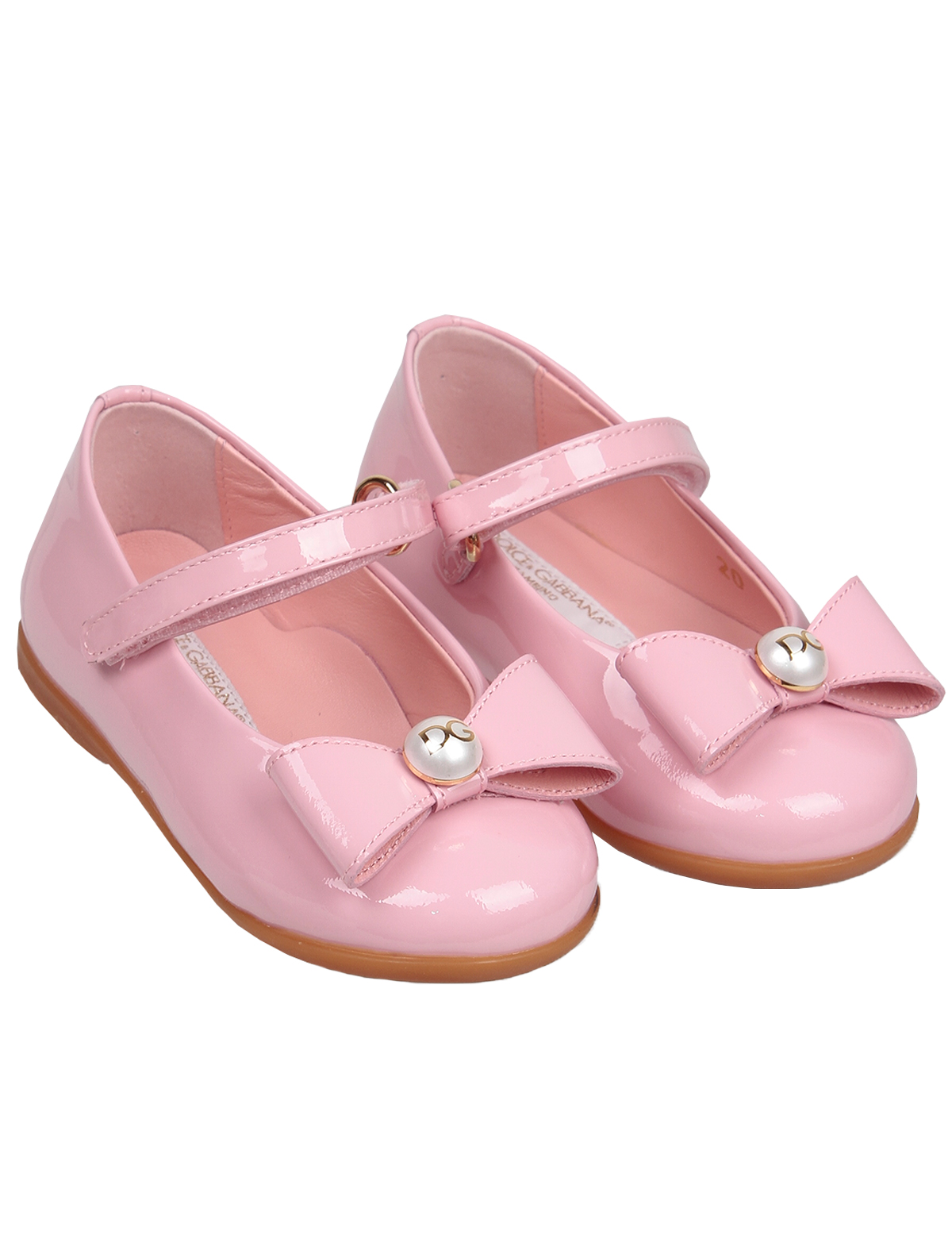 Туфли Dolce & Gabbana 2150609, цвет розовый, размер 22 2012609070023 - фото 1