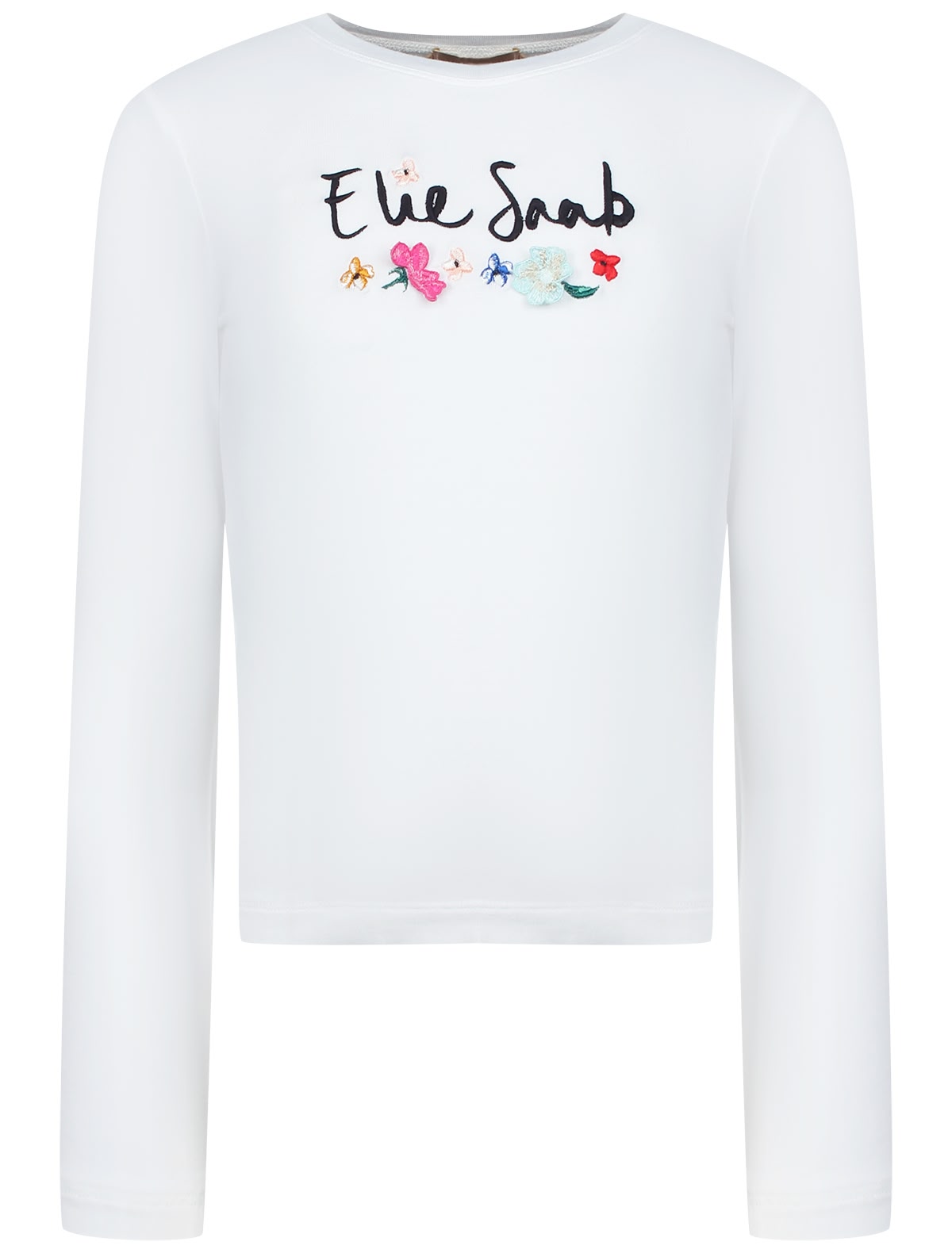 Лонгслив с логотипом в цветах