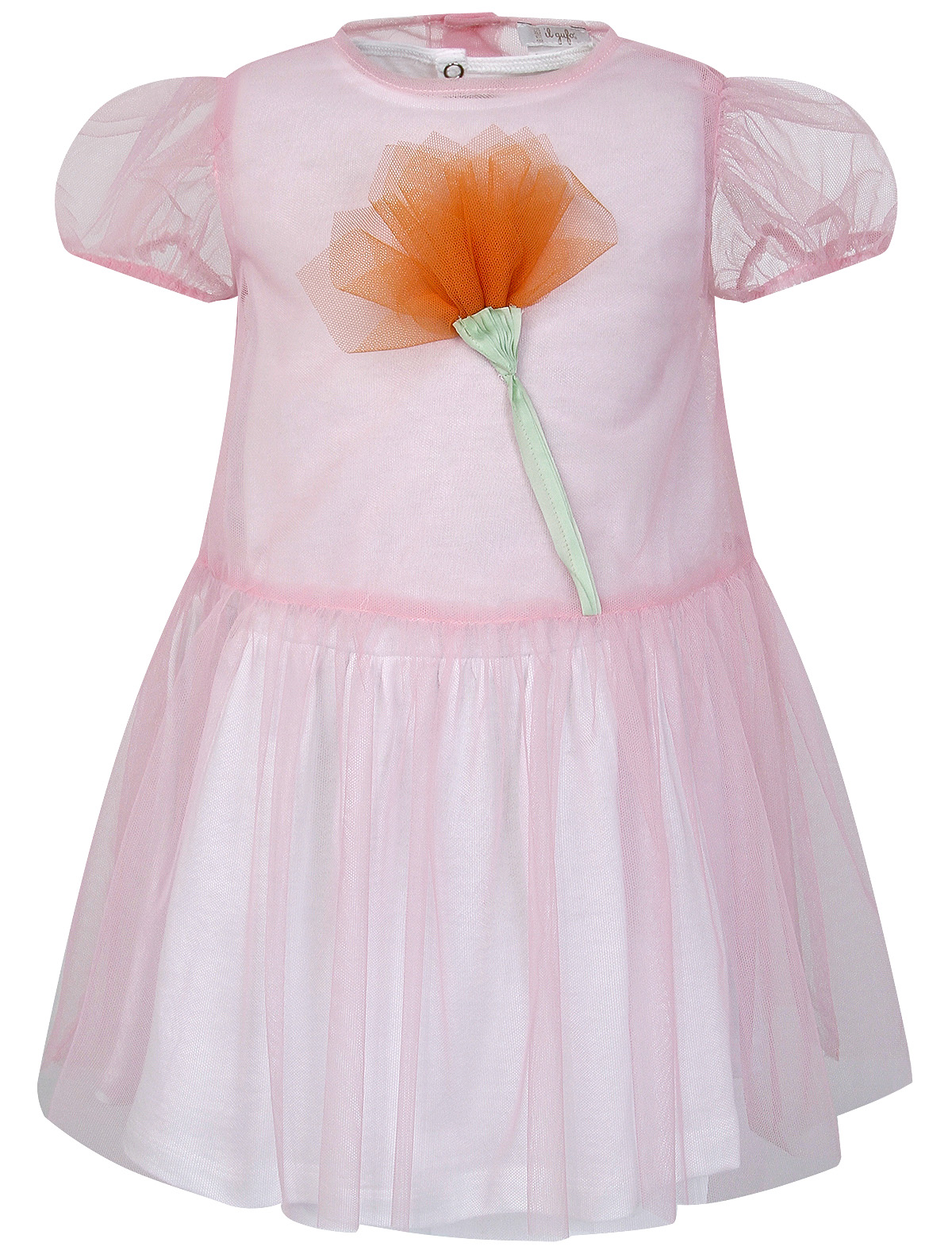 Платье Il Gufo 2278937, цвет розовый, размер 12 1054509172743 - фото 1