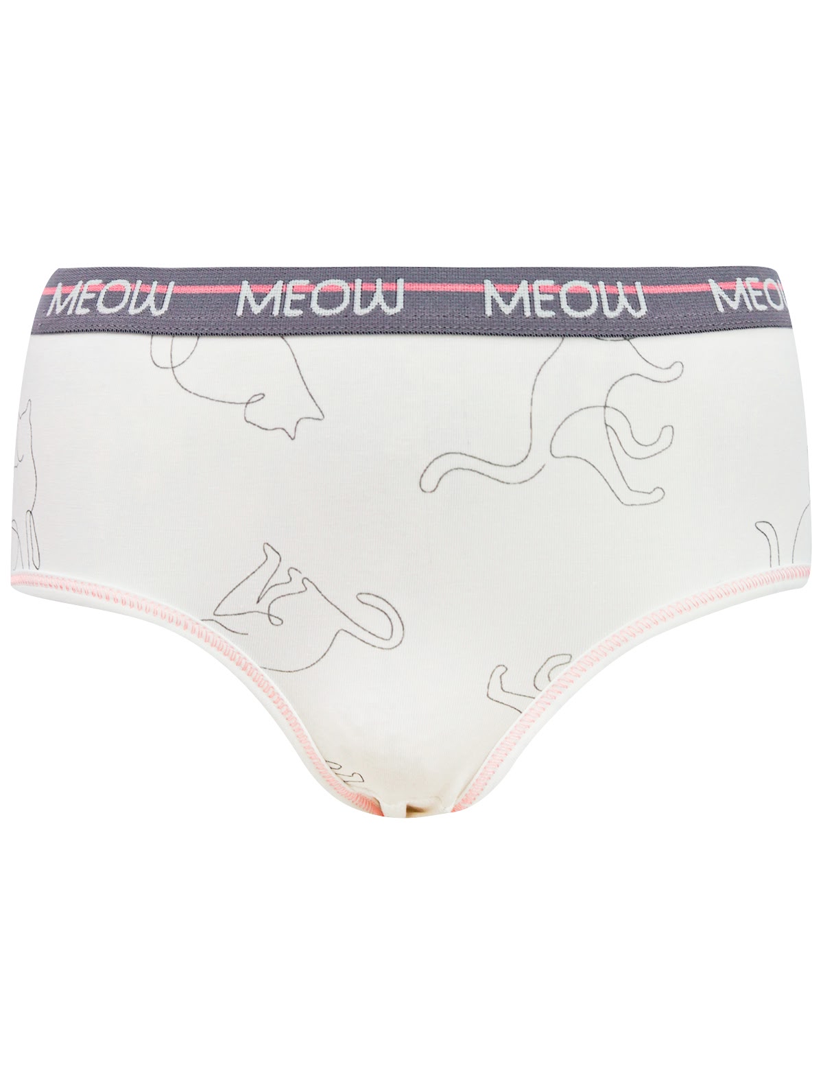 Трусы с принтом кошки