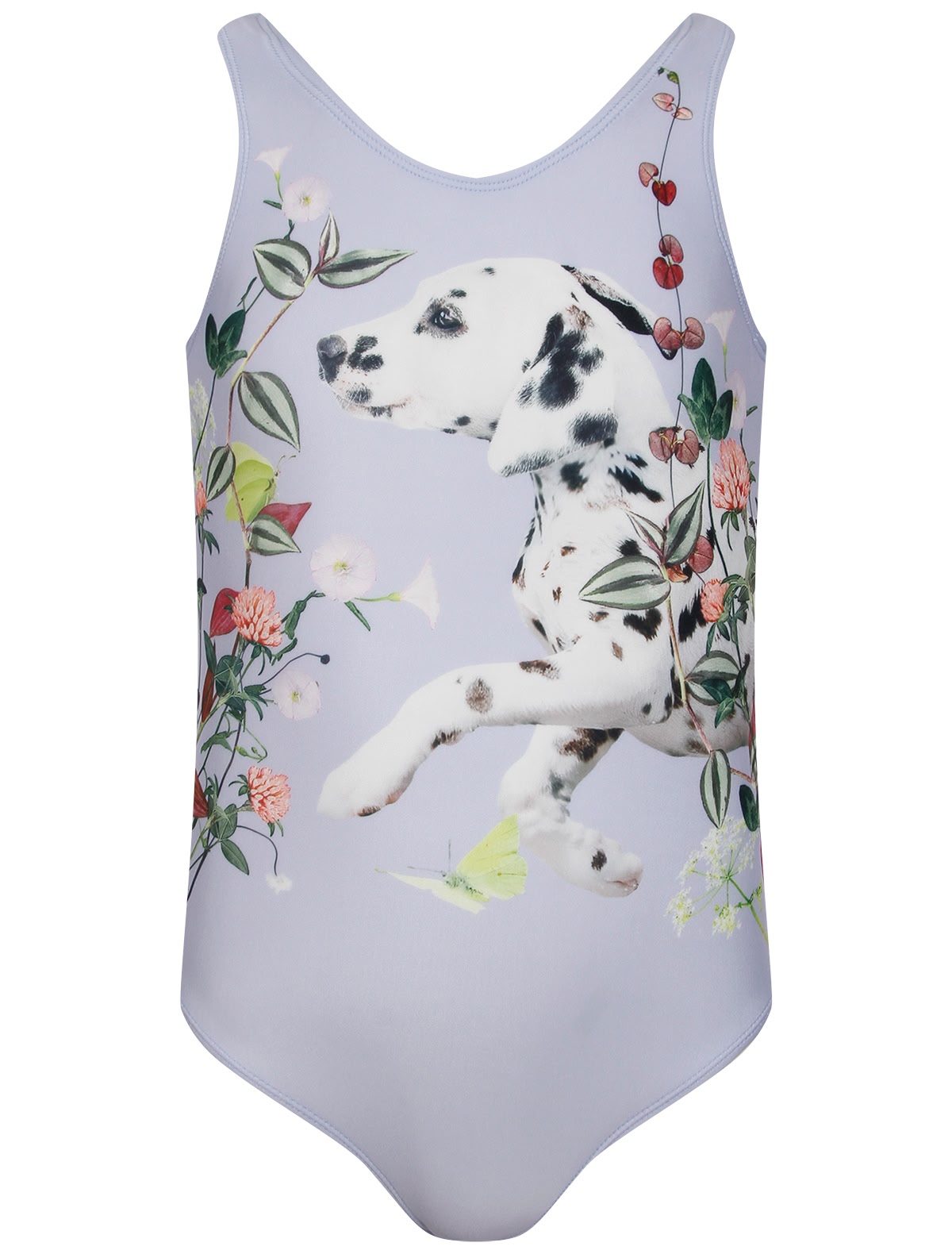 Купальник слитный с далматином