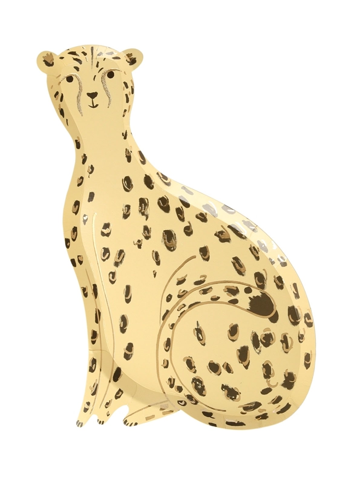 Тарелки Сафари с леопардовым принтом 8 шт