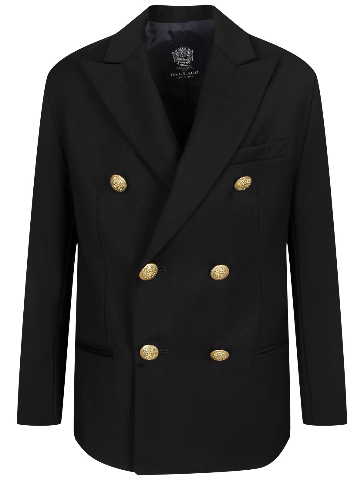 Пиджак из шерсти с золотыми пуговицами