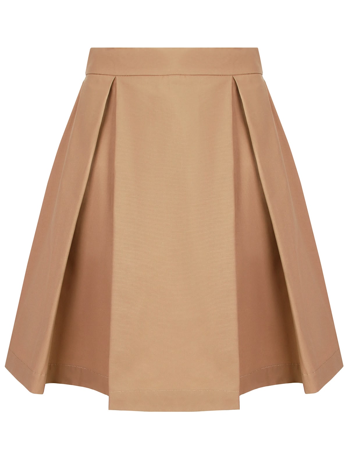 Юбка в крупную складку