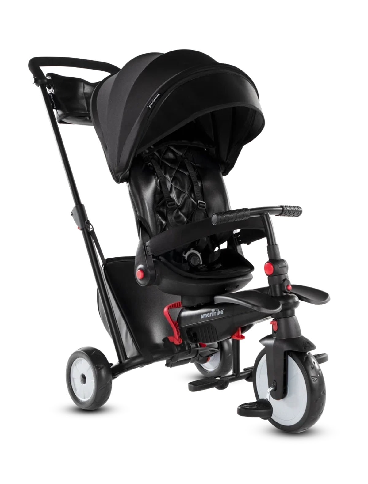 Трехколесный складной велосипед SmarTrike STR7 Urban, Black
