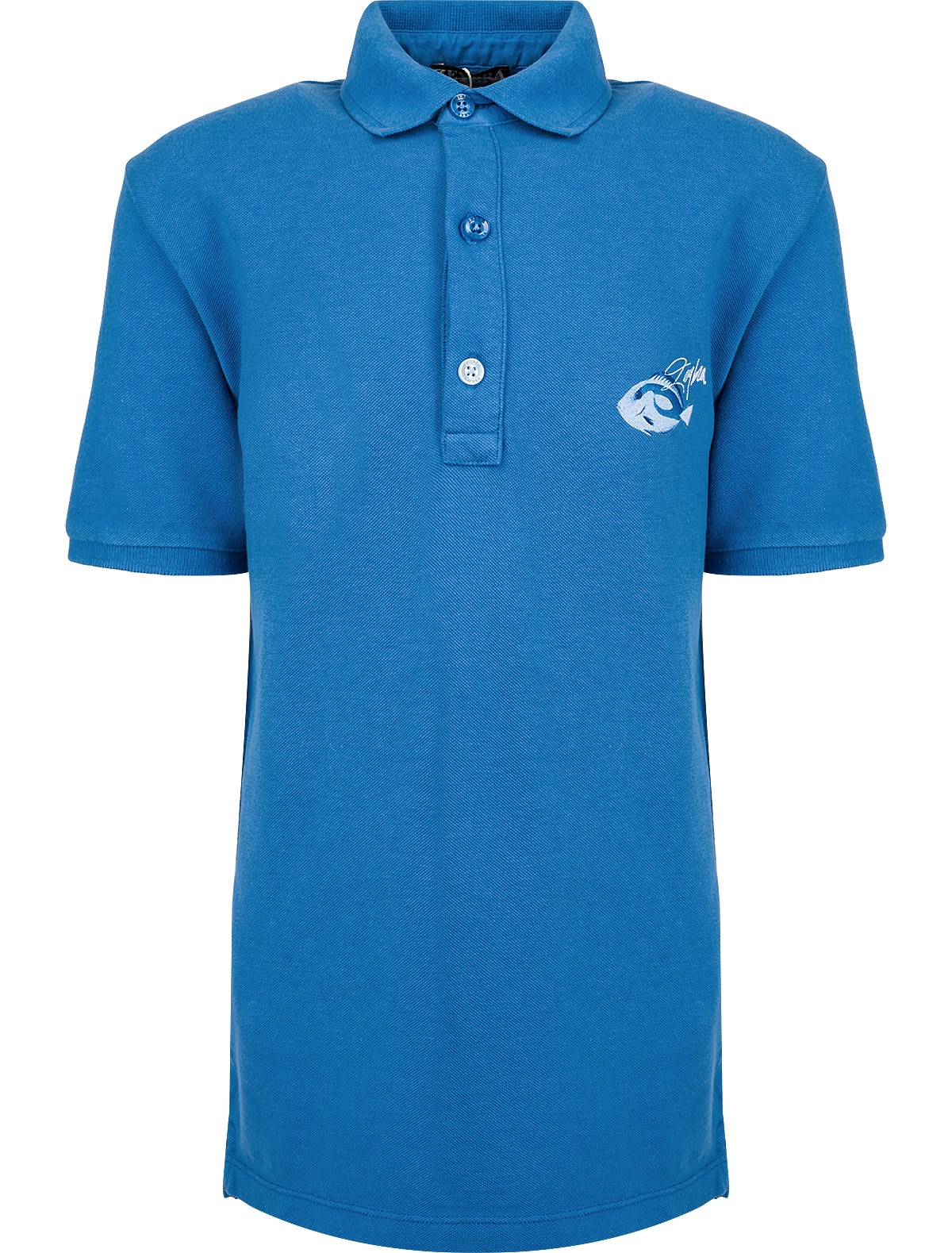Поло с вышитым логотипом