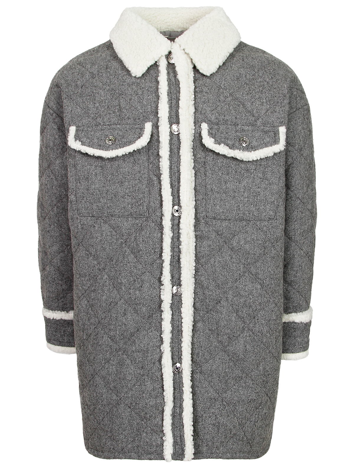 Куртка Ermanno Scervino 2606574, цвет серый, размер 15 1074509381792 - фото 1