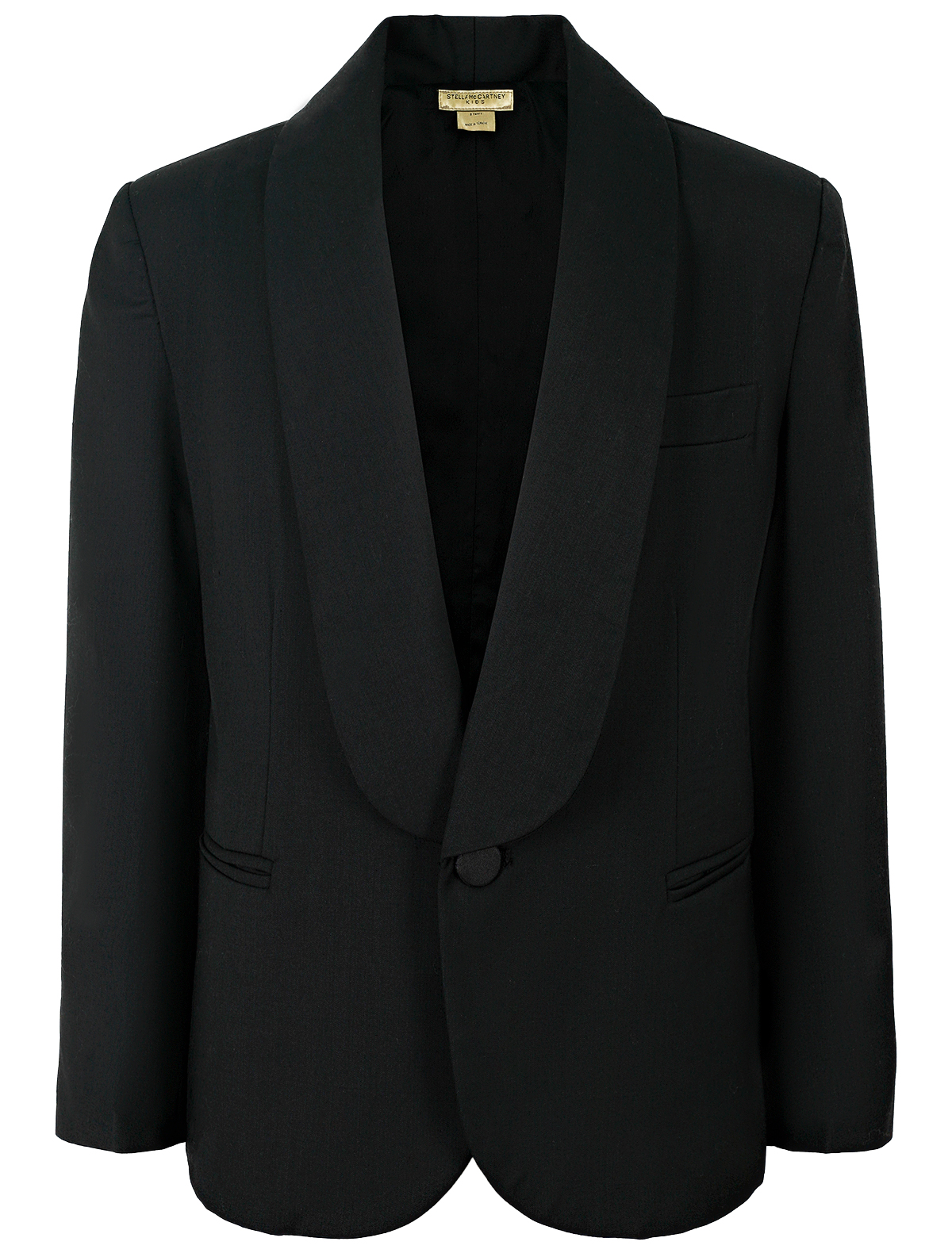 Пиджак Stella McCartney 2625160, цвет черный, размер 7 1334519382678 - фото 1