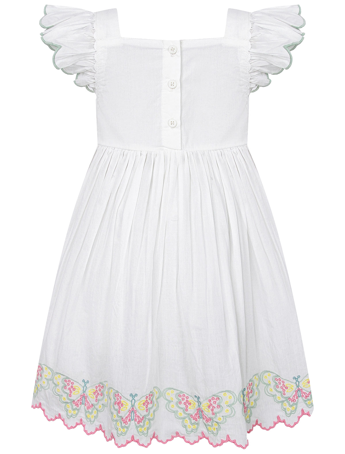 Платье Stella McCartney 2279513, цвет белый, размер 18 1054509172958 - фото 2