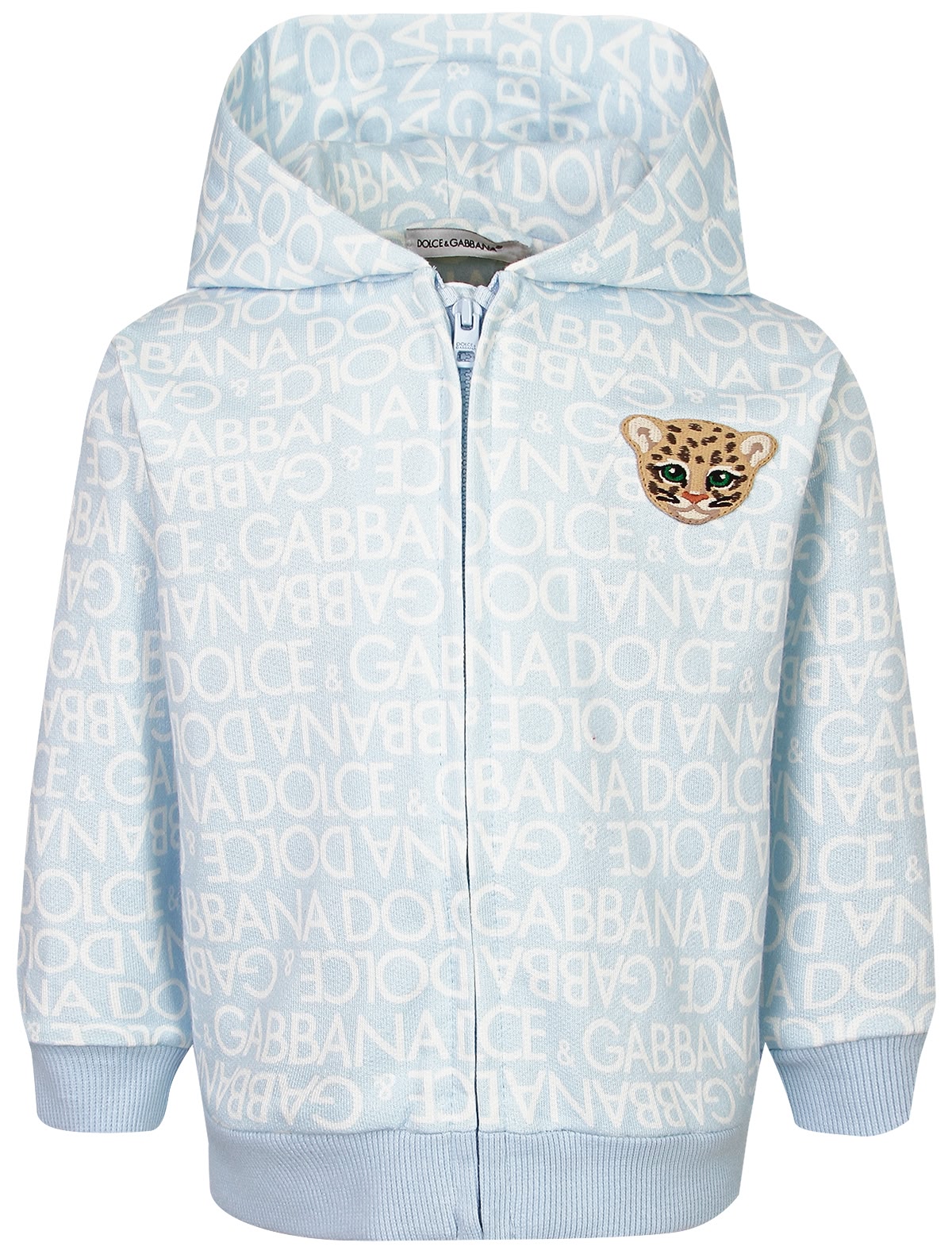 Голубая толстовка Baby Leo