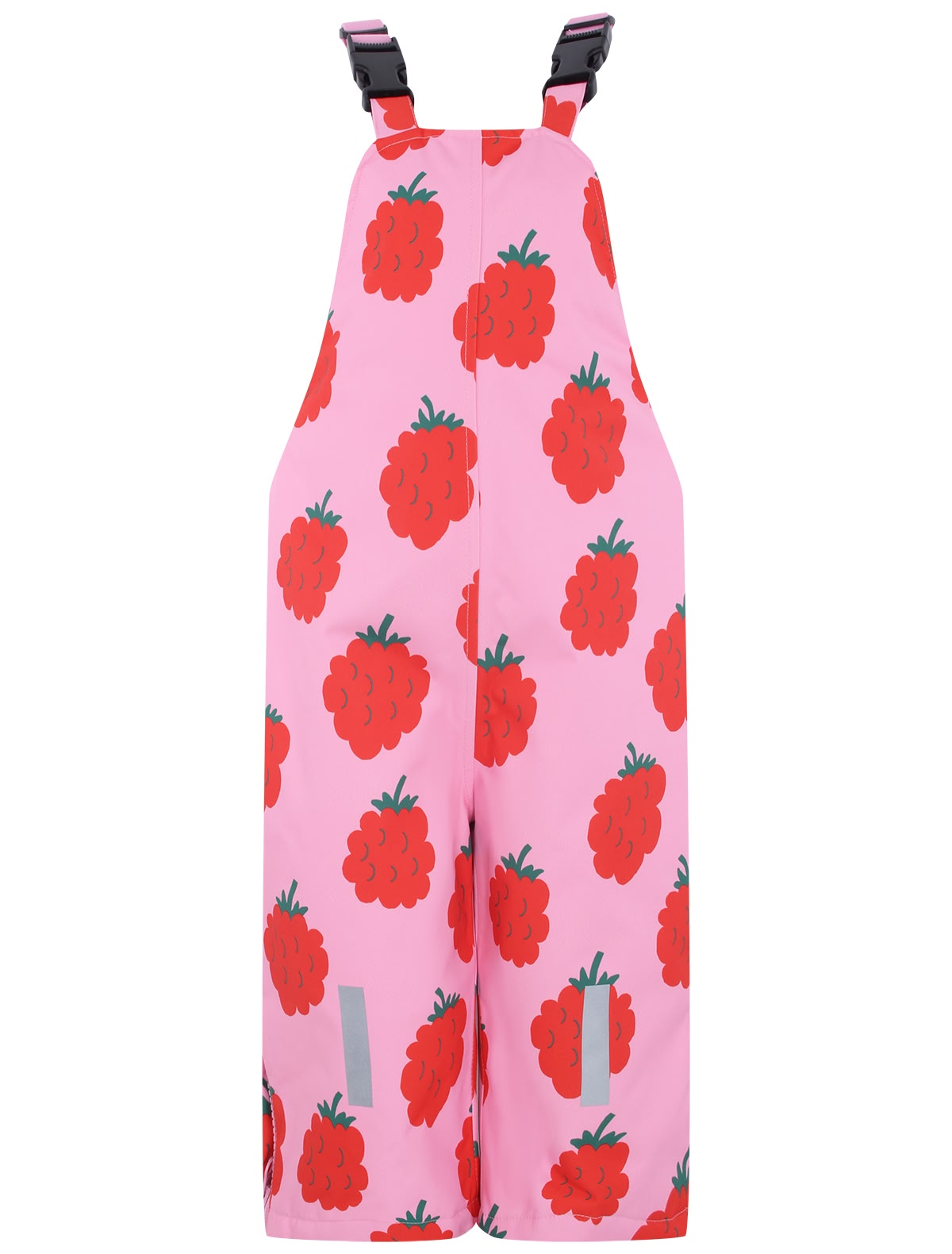 Утепленный полукомбинезон с малинками