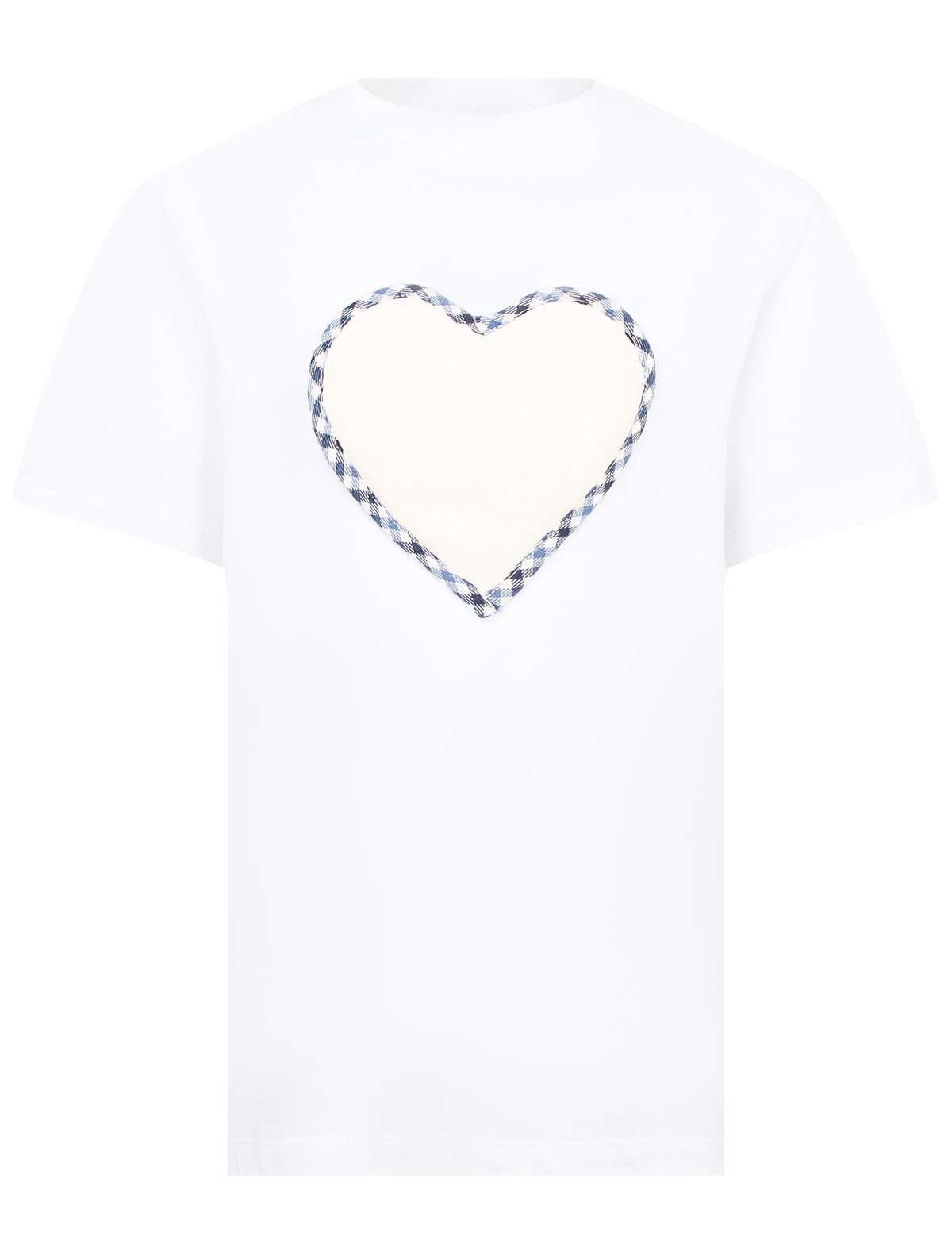 Футболка с аппликацией сердце