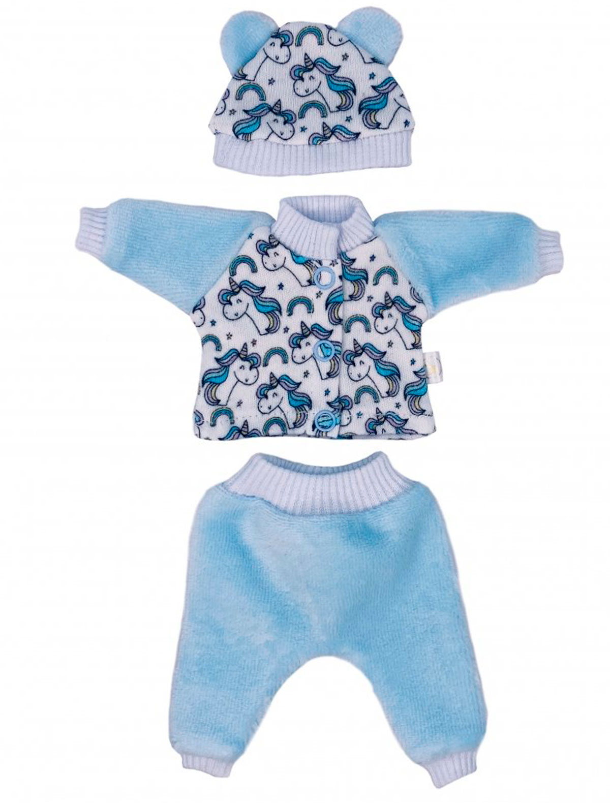 

Одежда для куклы Magic Manufactory, Голубой, 2388404