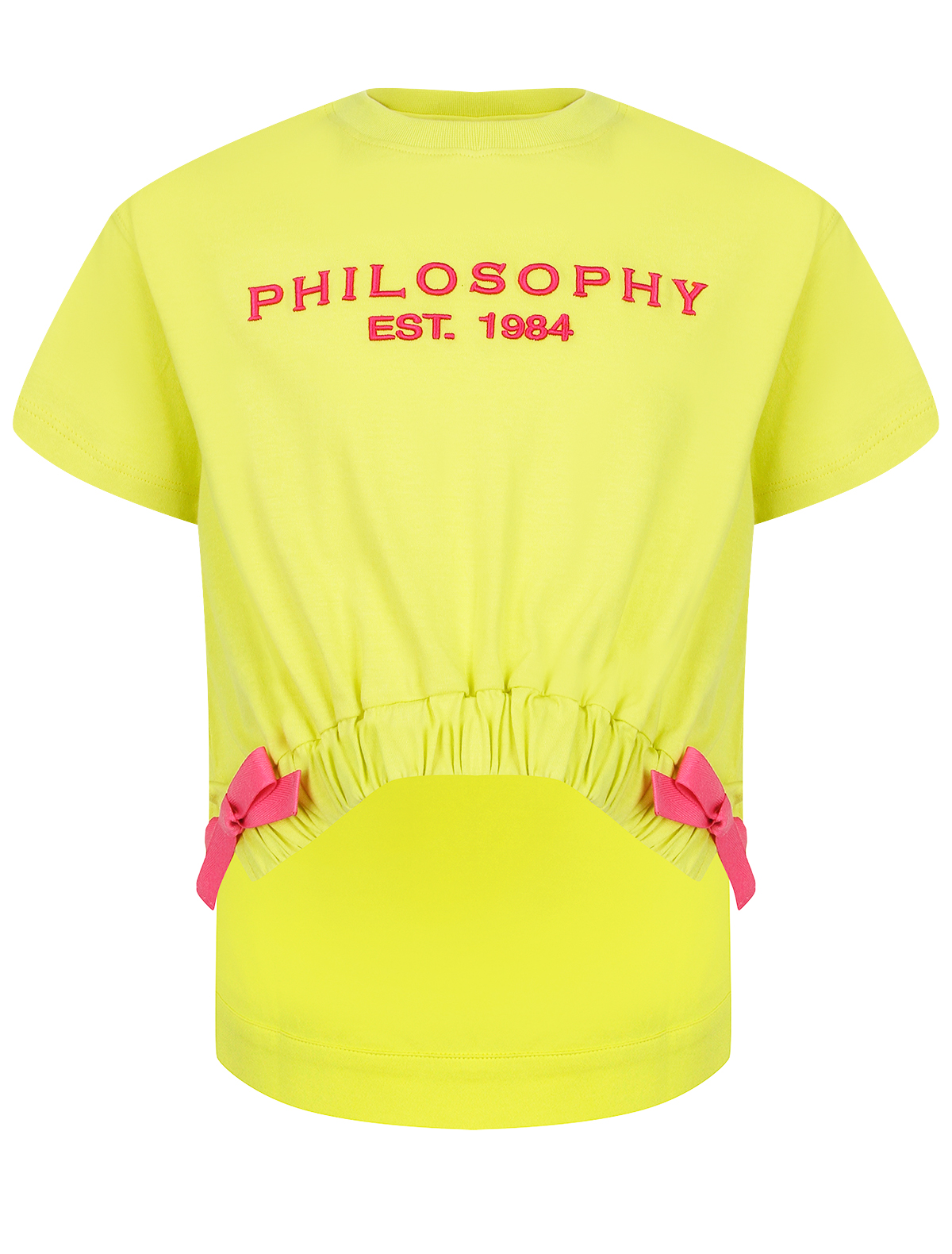 Футболка Philosophy 2671731, цвет желтый, размер 6 1134609410546 - фото 1
