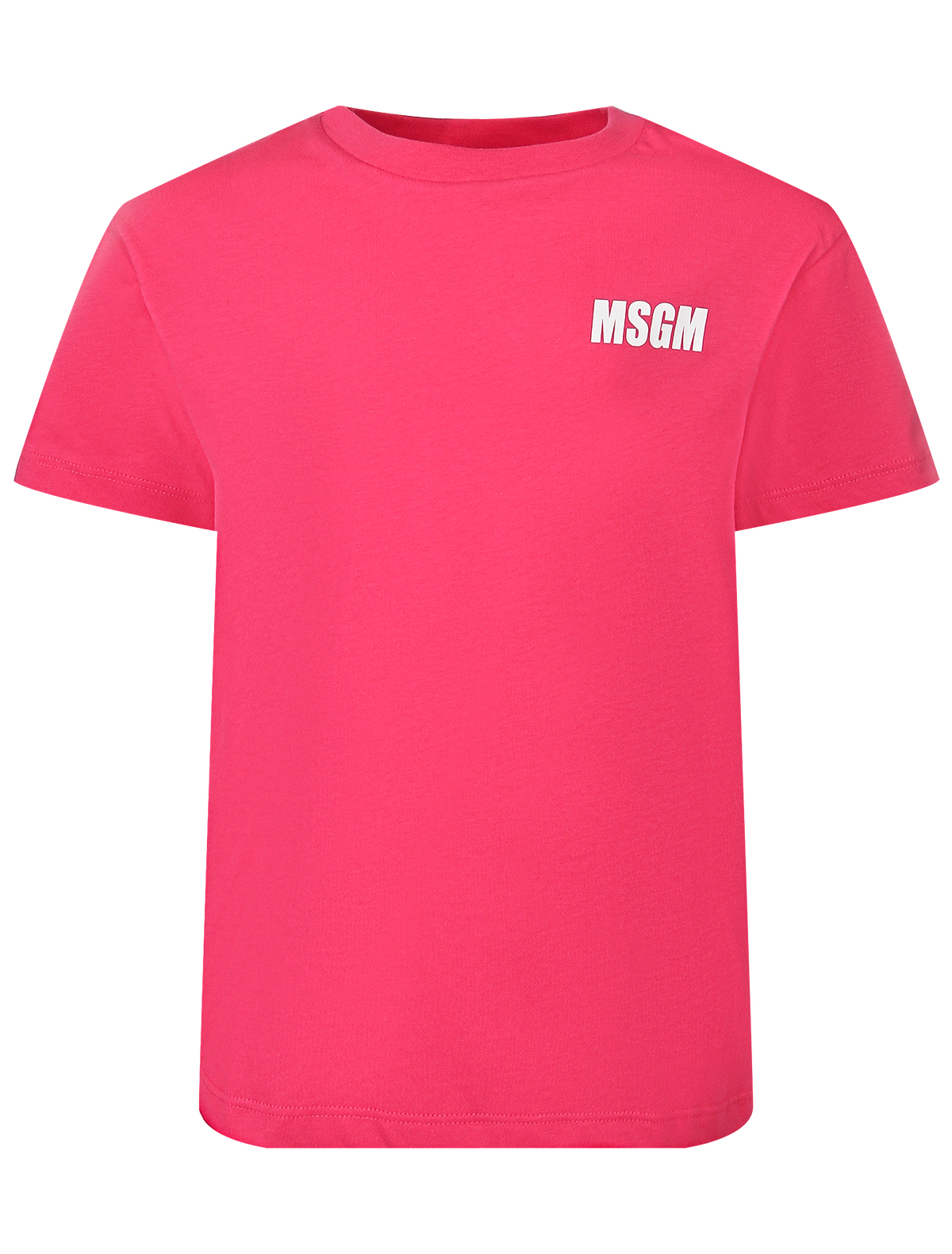Футболка MSGM 2648562, цвет розовый, размер 13 1134509413203 - фото 1
