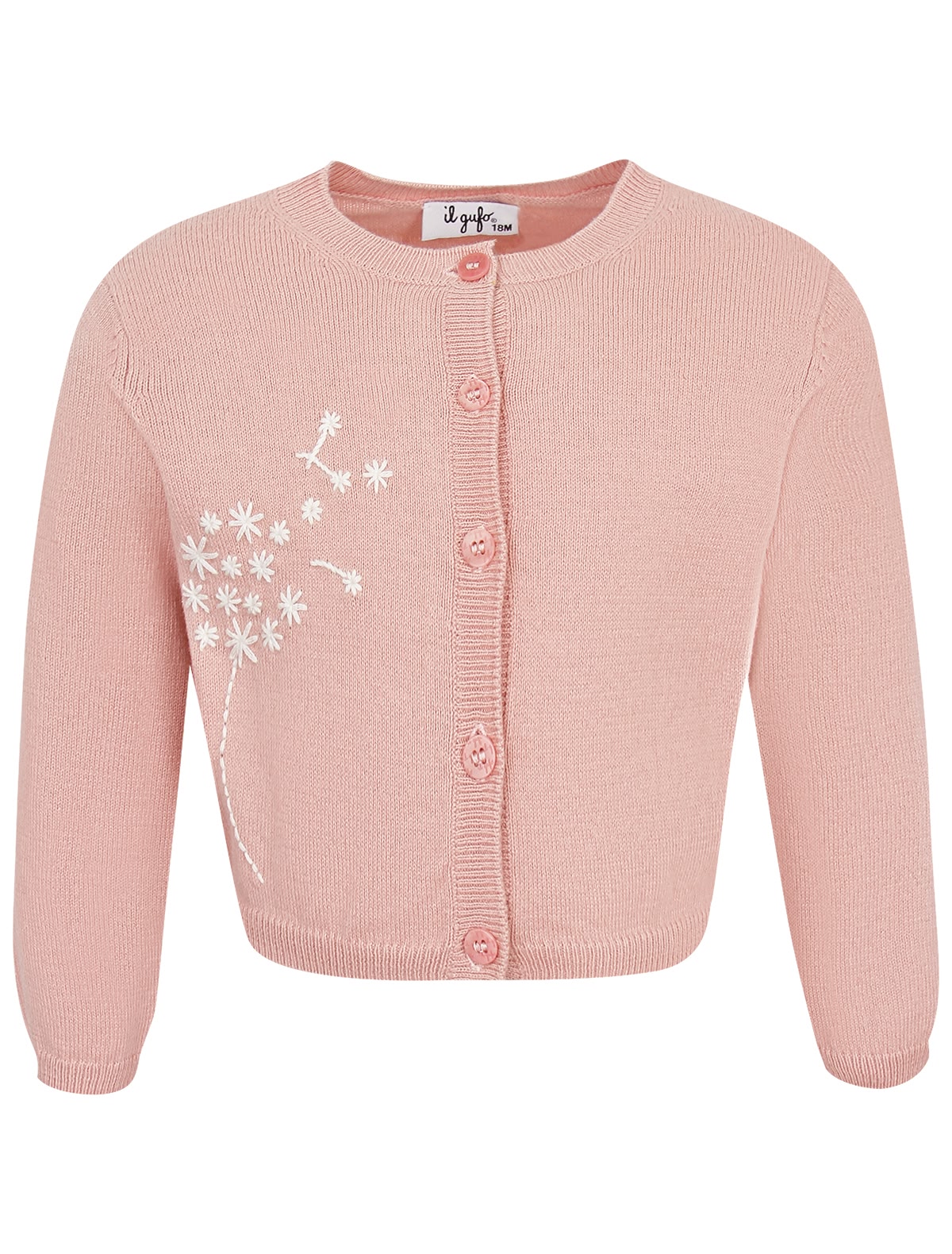 Кардиган с вышивкой